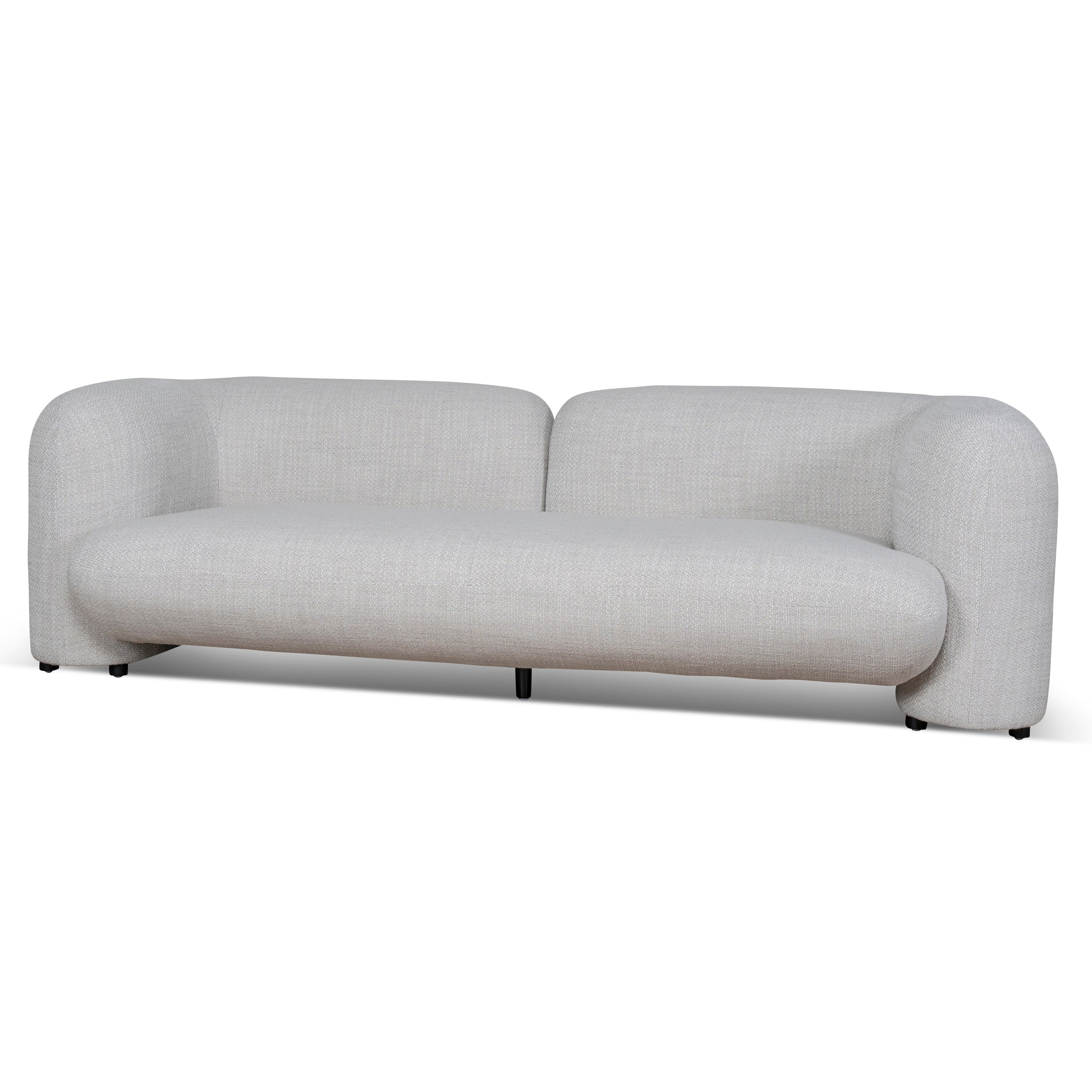 CLC10008-OLS 3 Seater Sofa - Beige Linen - Image 3