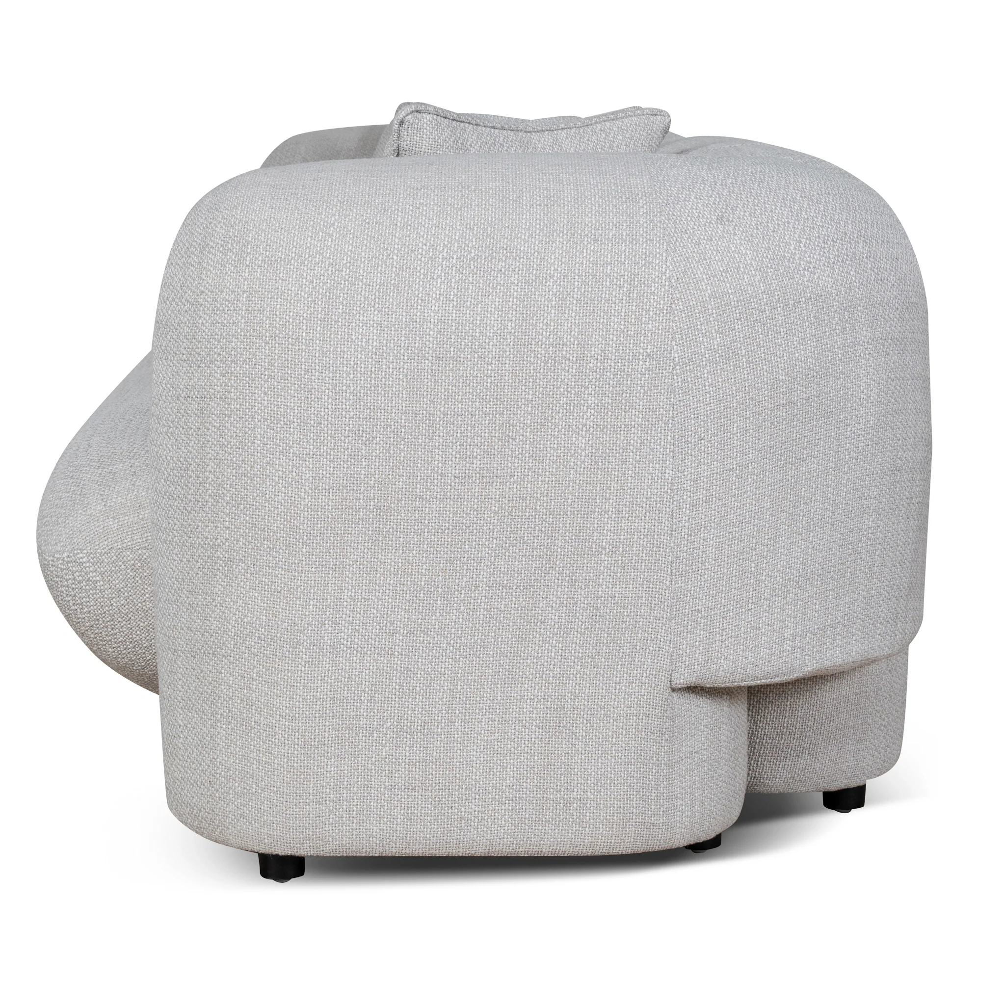 CLC10008-OLS 3 Seater Sofa - Beige Linen - Image 4