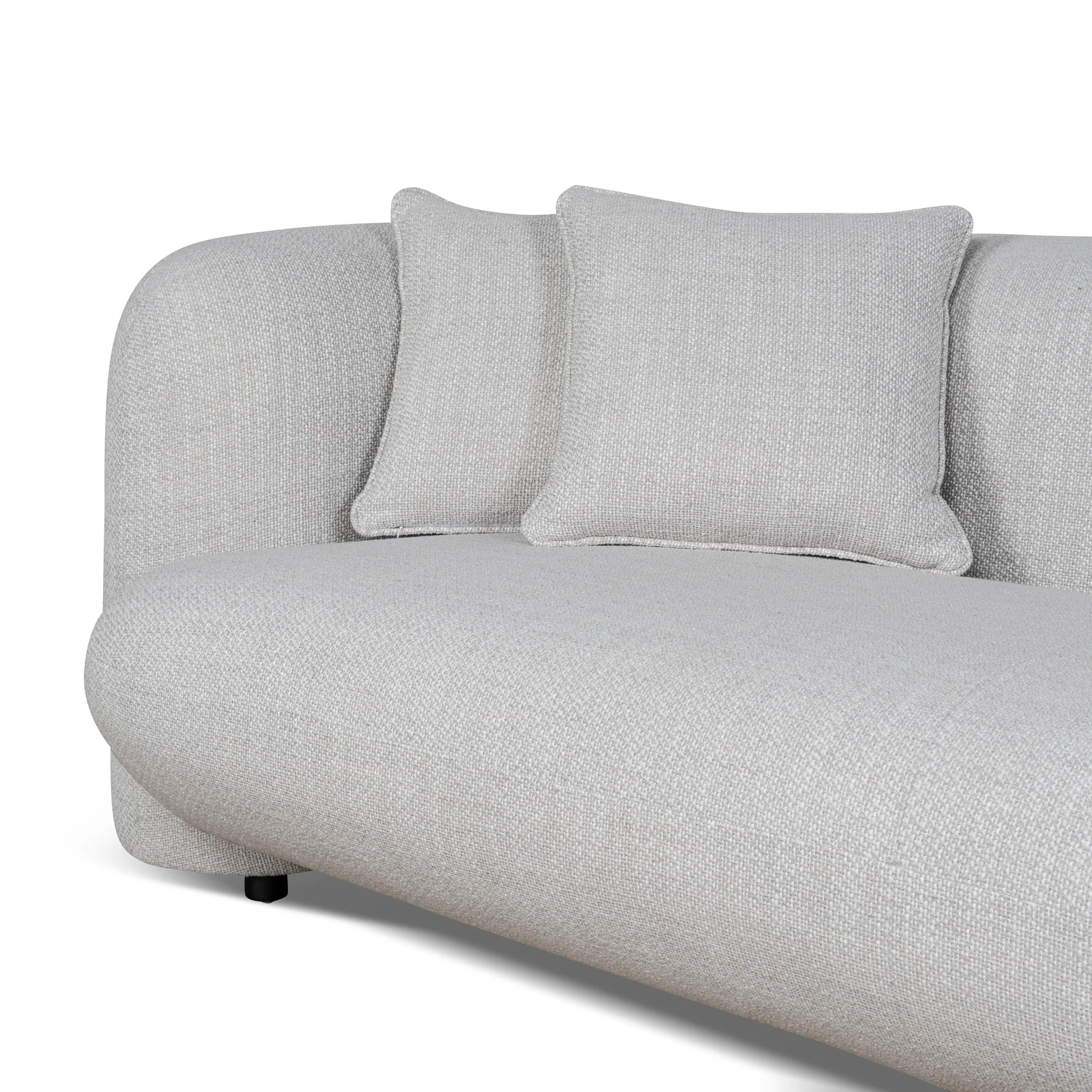 CLC10008-OLS 3 Seater Sofa - Beige Linen - Image 6