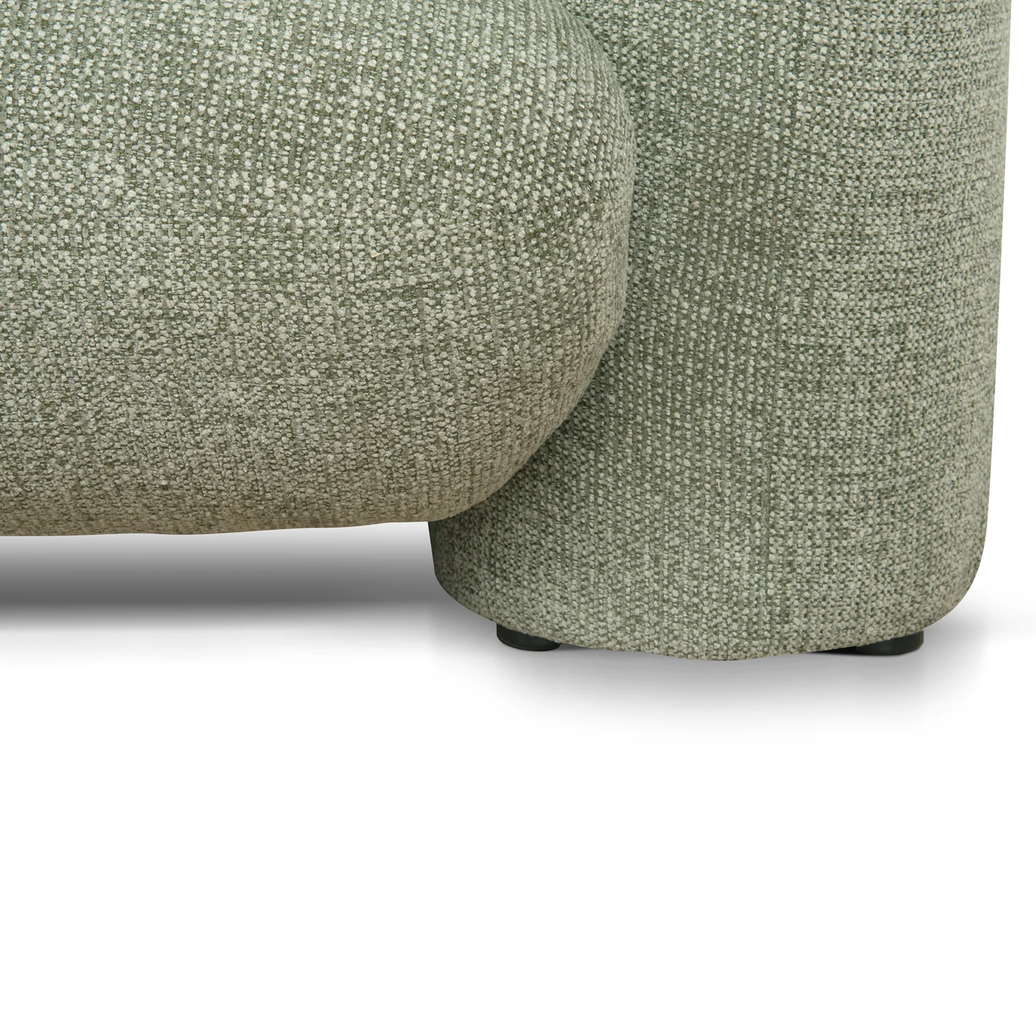 CLC10009-OLS 3 Seater Sofa - Coral Light Green - Image 10