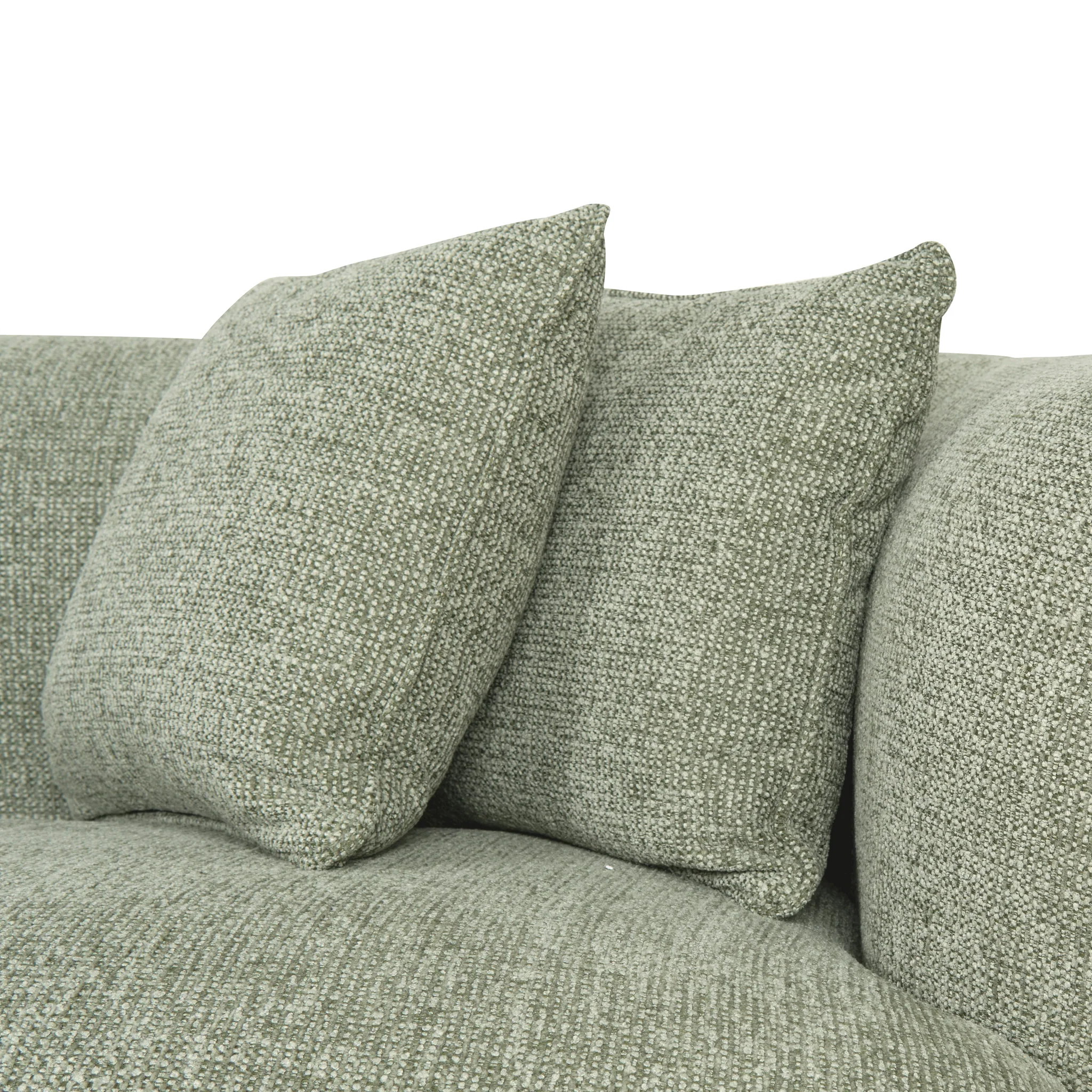 CLC10009-OLS 3 Seater Sofa - Coral Light Green - Image 11