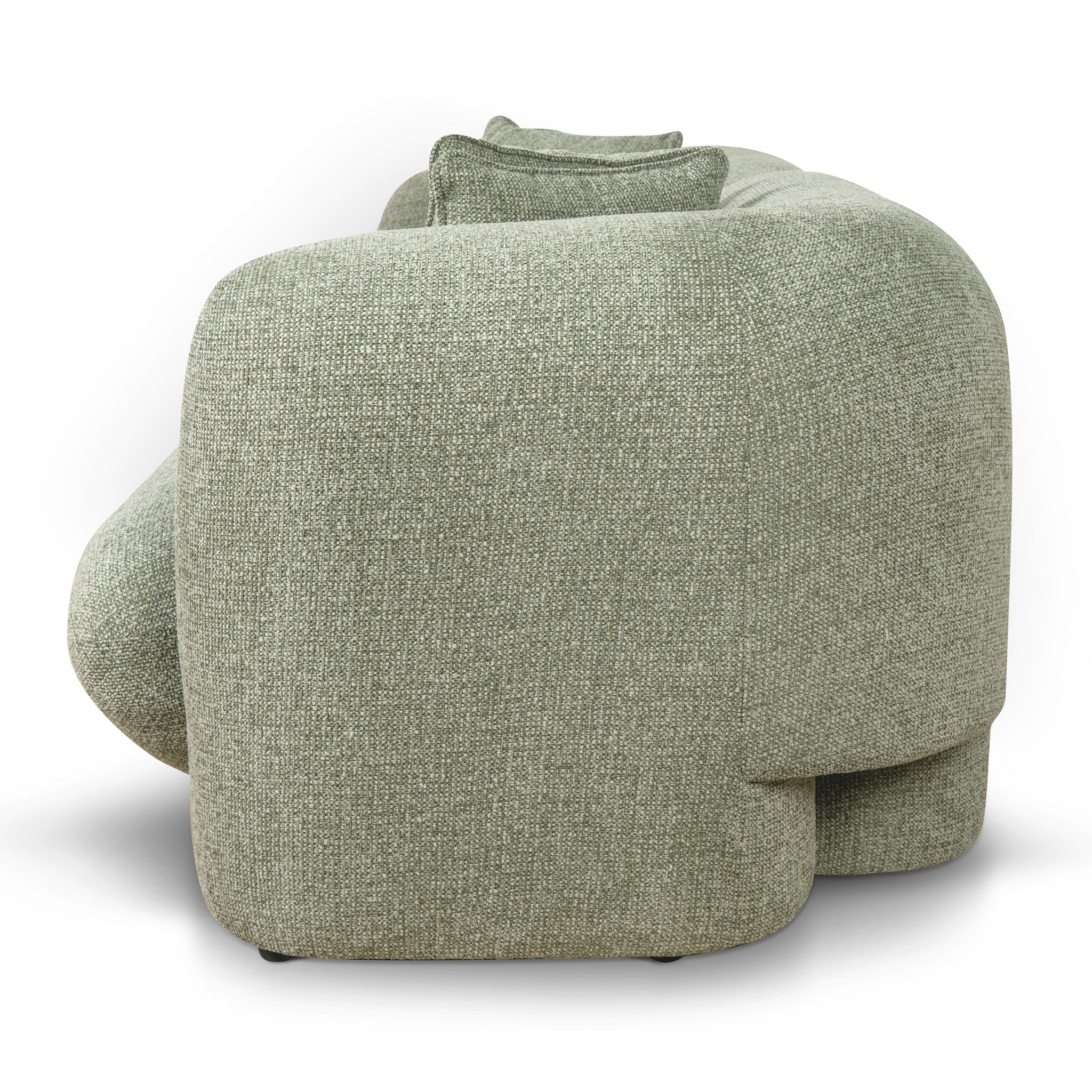 CLC10009-OLS 3 Seater Sofa - Coral Light Green - Image 3