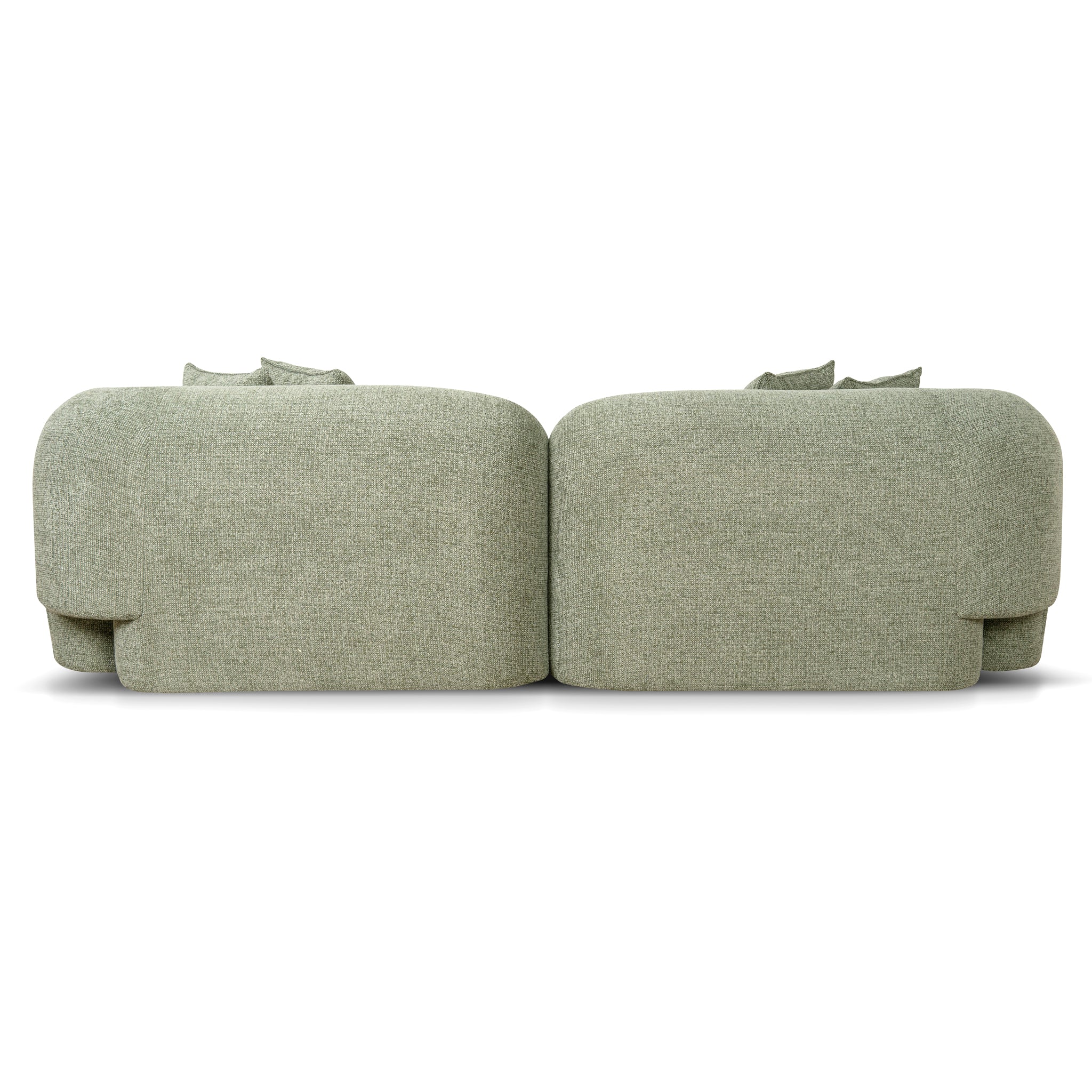 CLC10009-OLS 3 Seater Sofa - Coral Light Green - Image 4