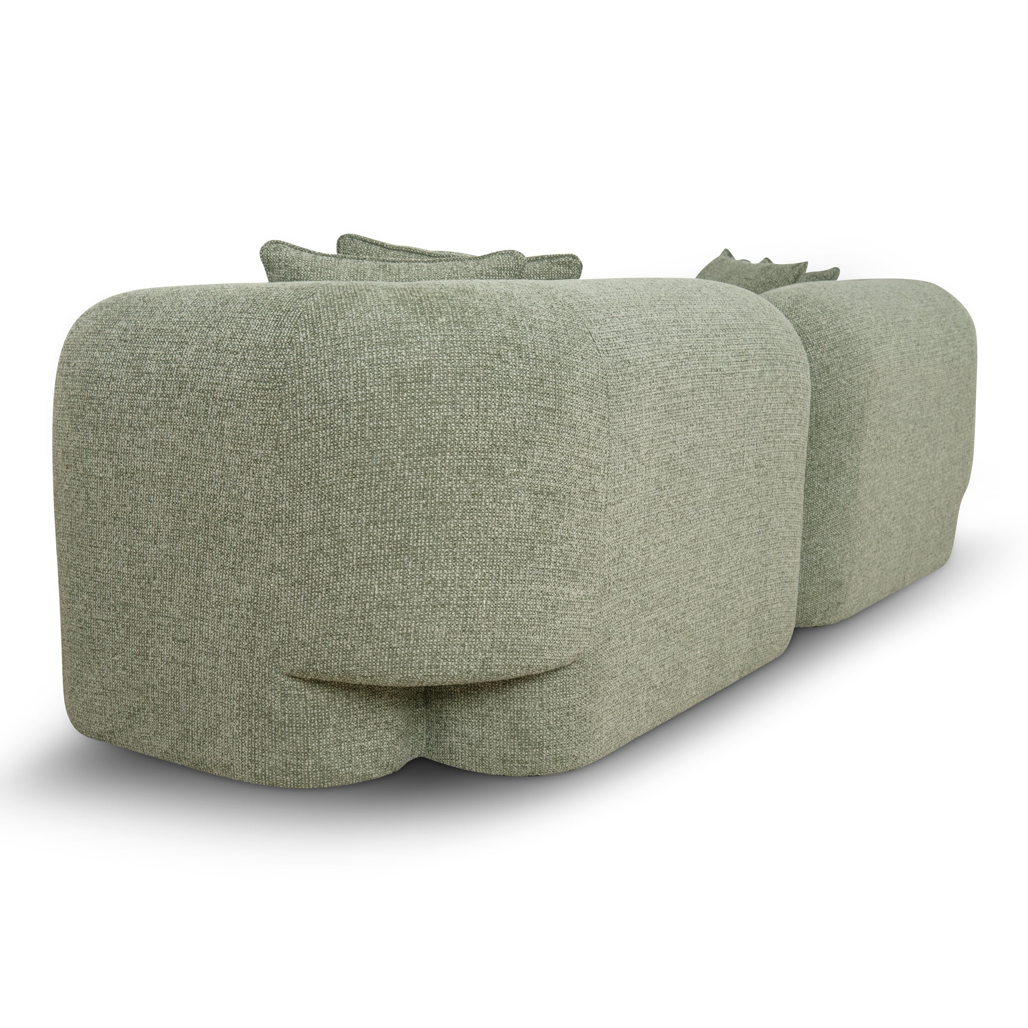 CLC10009-OLS 3 Seater Sofa - Coral Light Green - Image 7