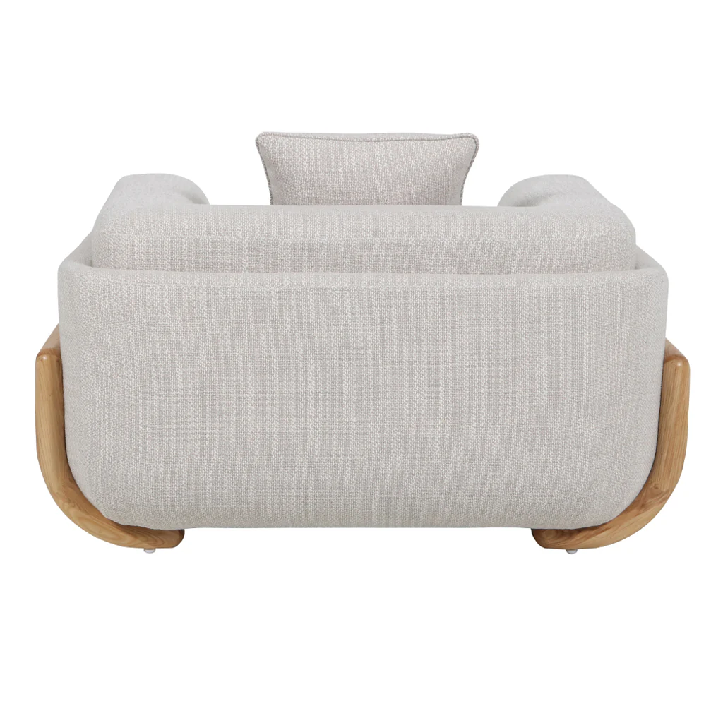 CLC10010-OLS Armchair - Beige Linen - Image 6
