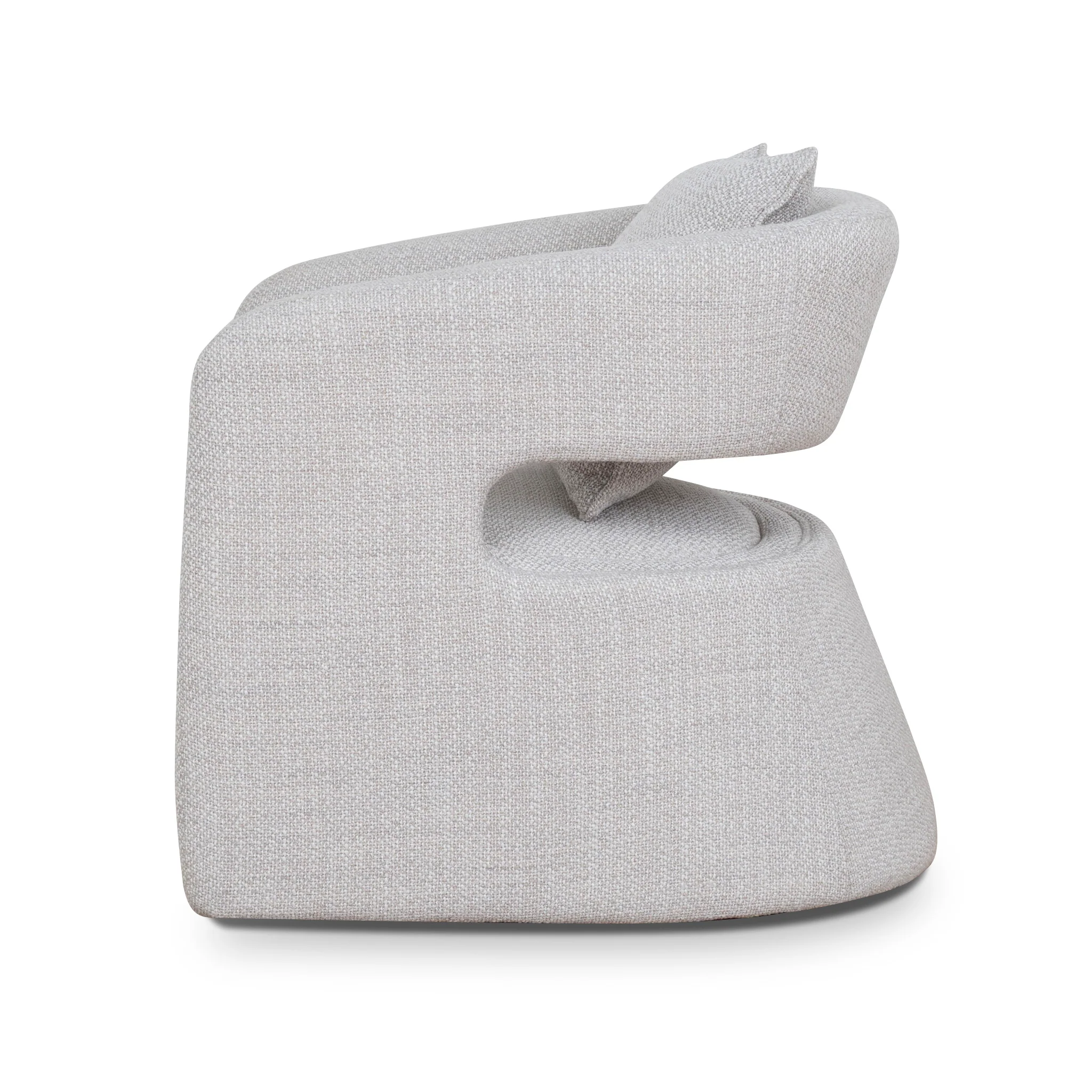 CLC10012-OLS Armchair - Beige Linen - Image 4