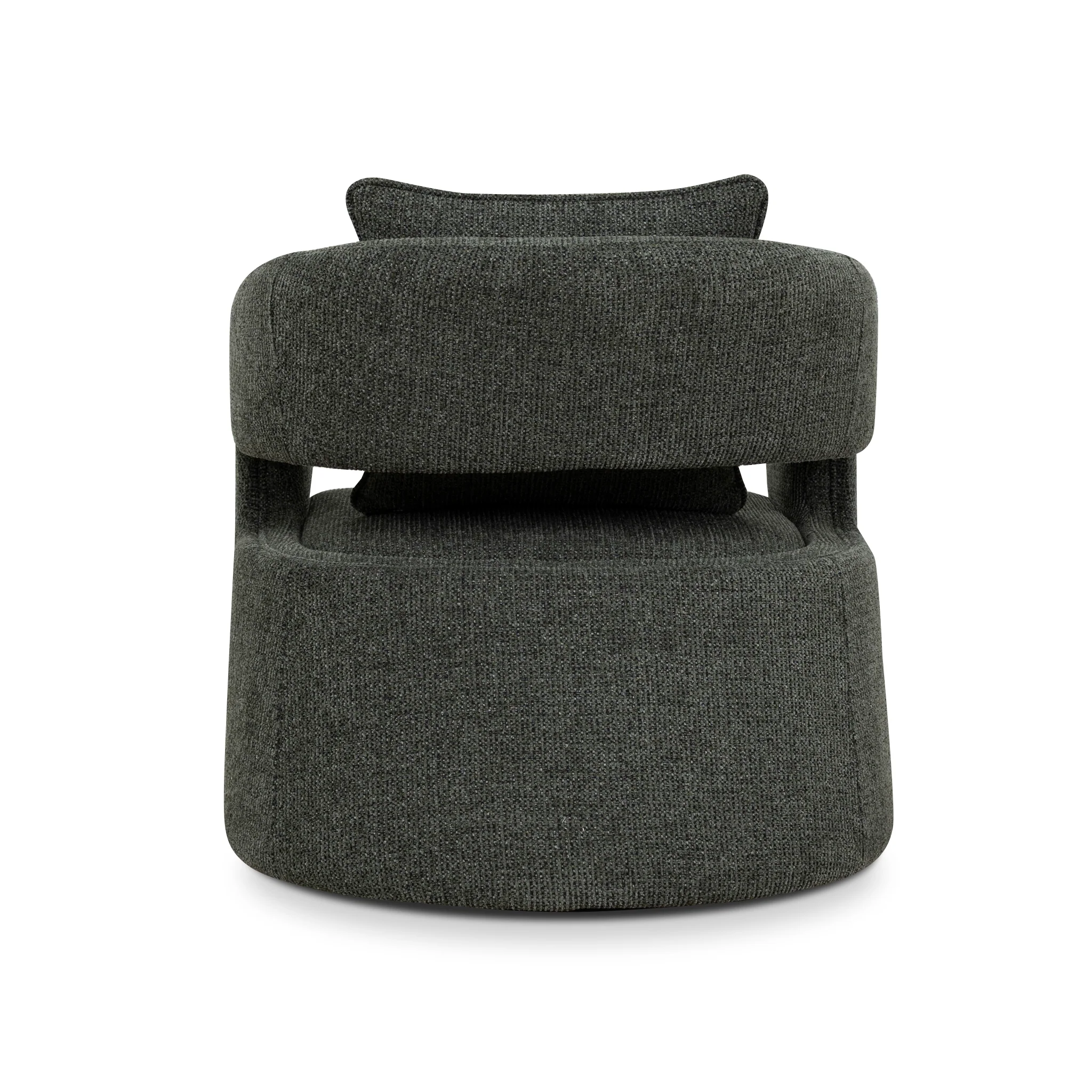 CLC10013-OLS Armchair - Coral Dark Green - Image 6