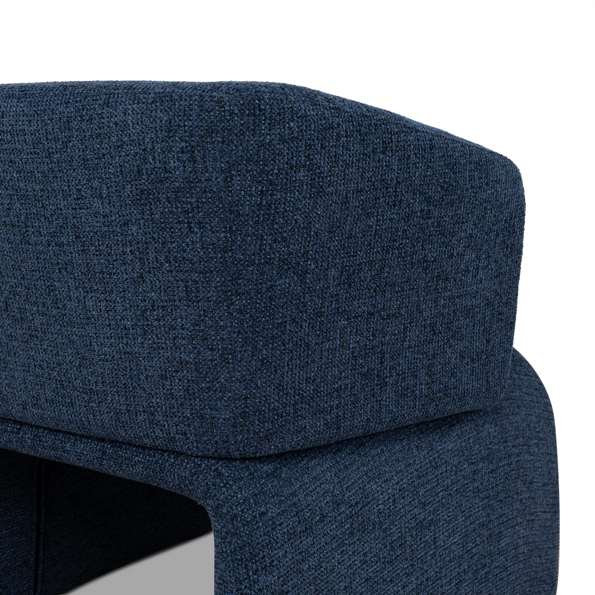 CLC10014-OLS Armchair - Coral Dark Blue - Image 13