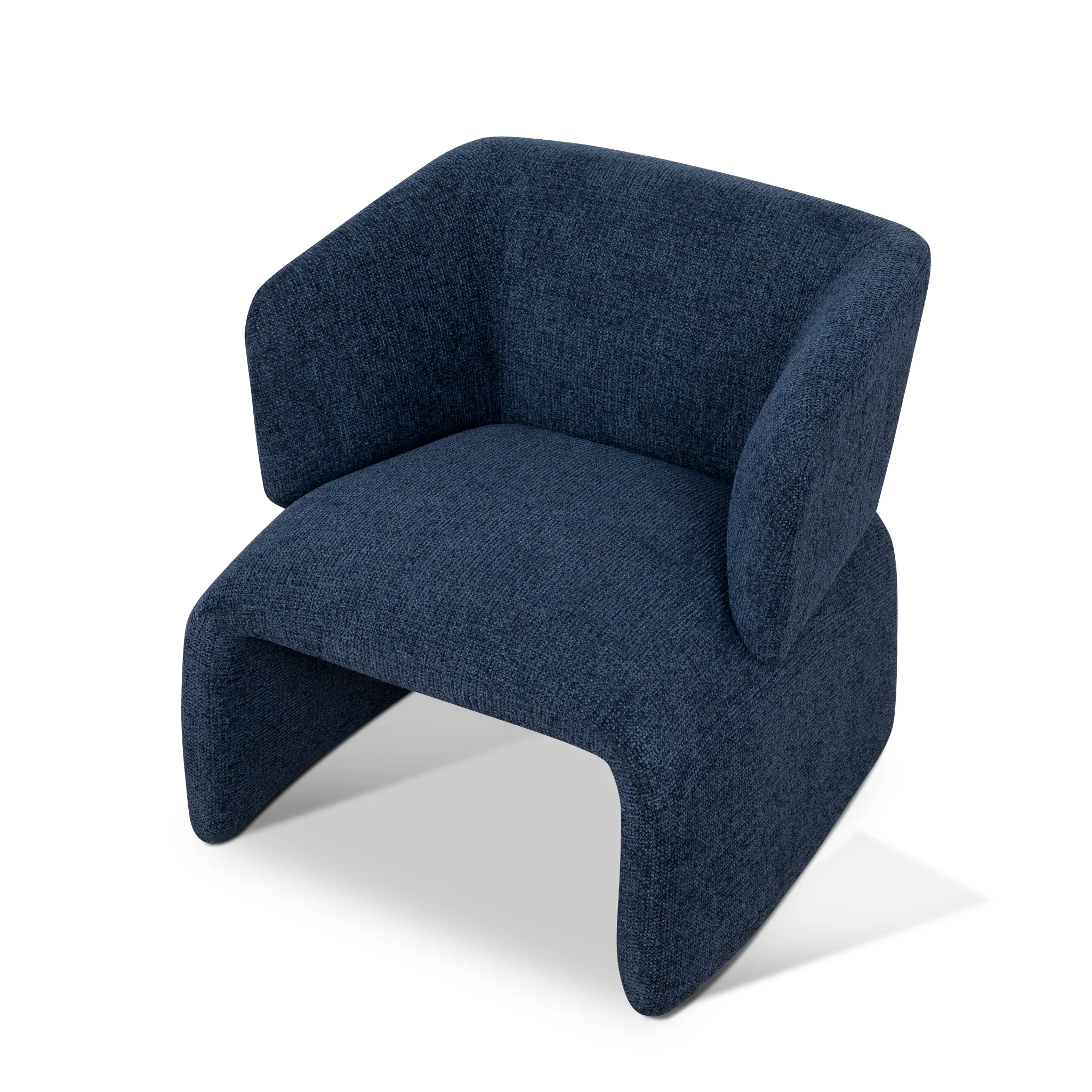 CLC10014-OLS Armchair - Coral Dark Blue - Image 15