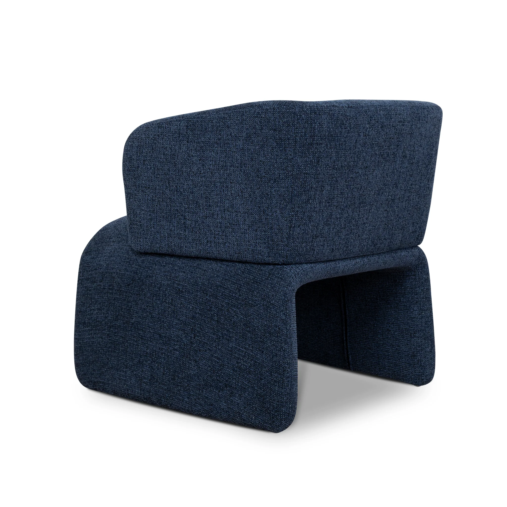 CLC10014-OLS Armchair - Coral Dark Blue - Image 4