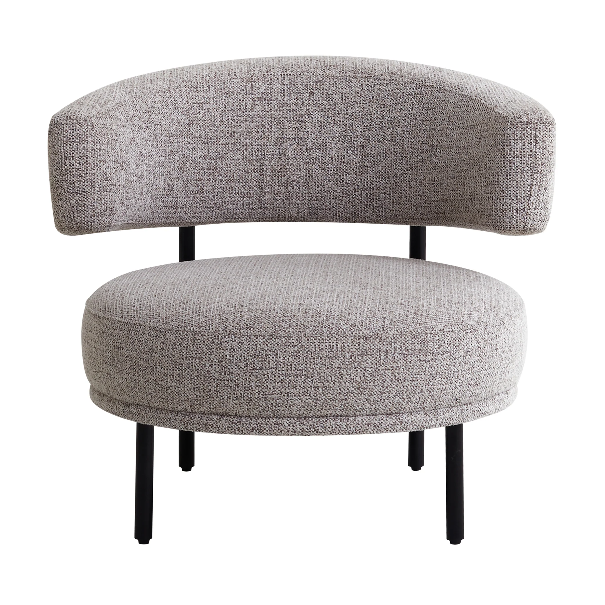 CLC10023-IG Fabric Armchair - Mountain Grey - Image 2