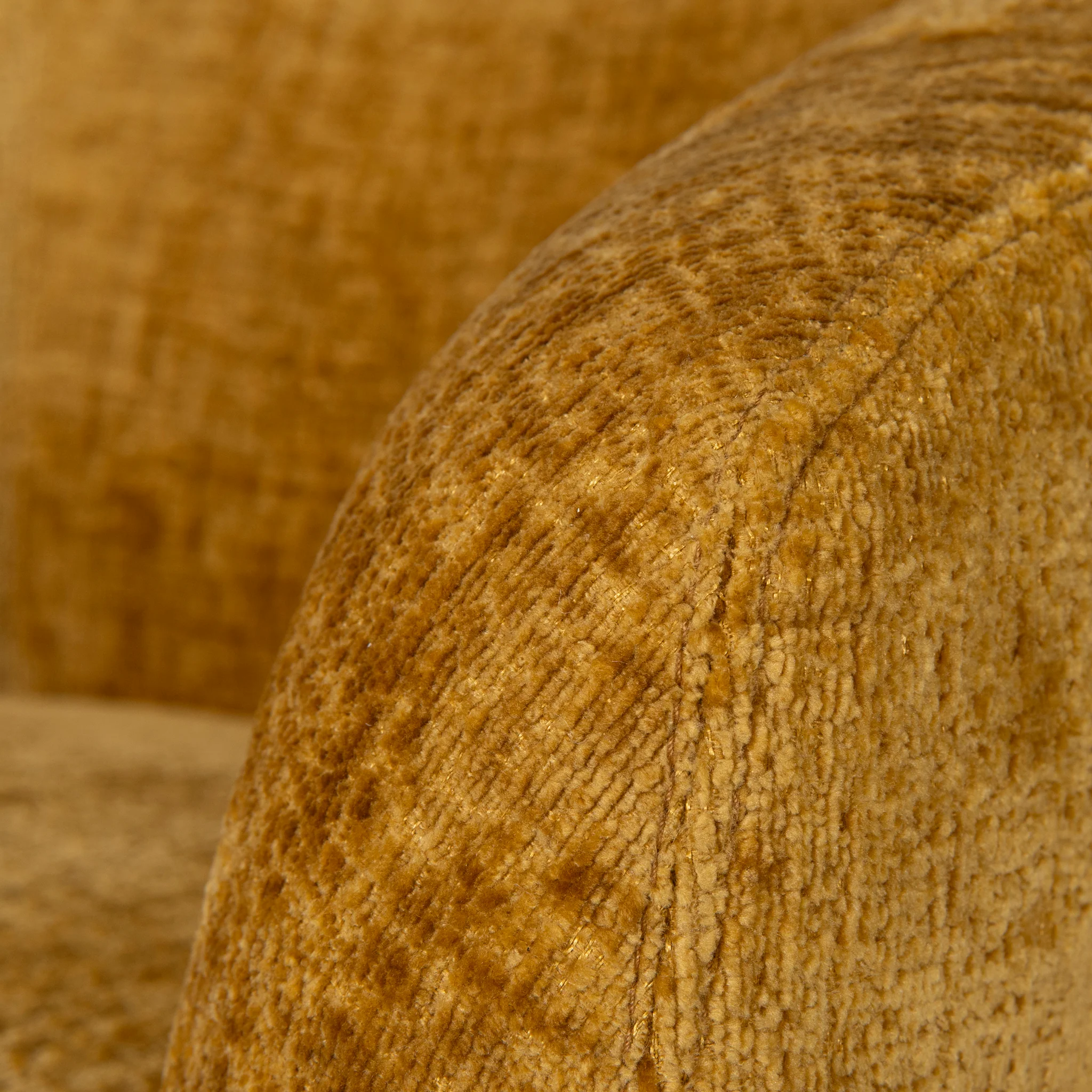 CLC10076-KJ Fabric Armchair - Ochre - Image 11