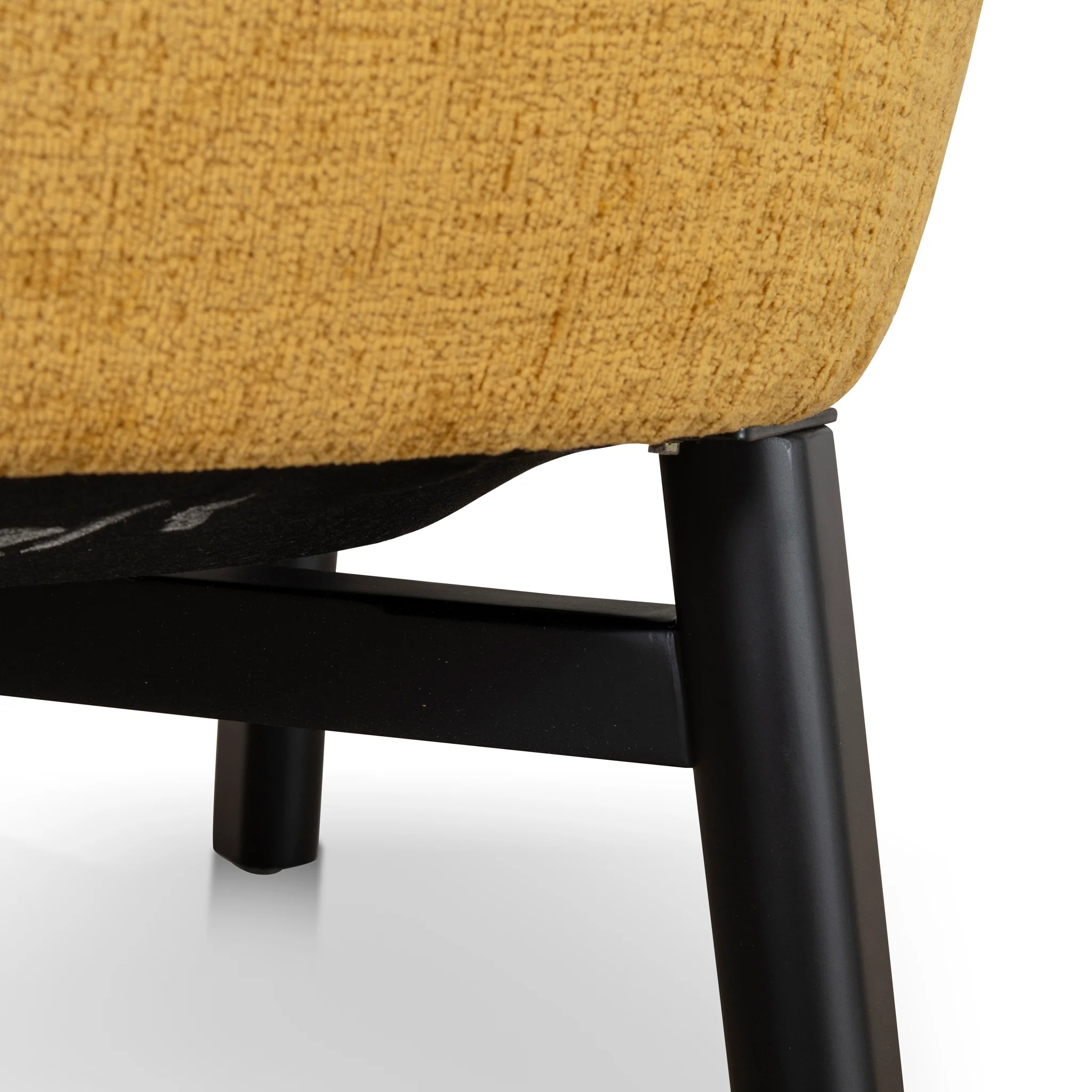 CLC10076-KJ Fabric Armchair - Ochre - Image 6
