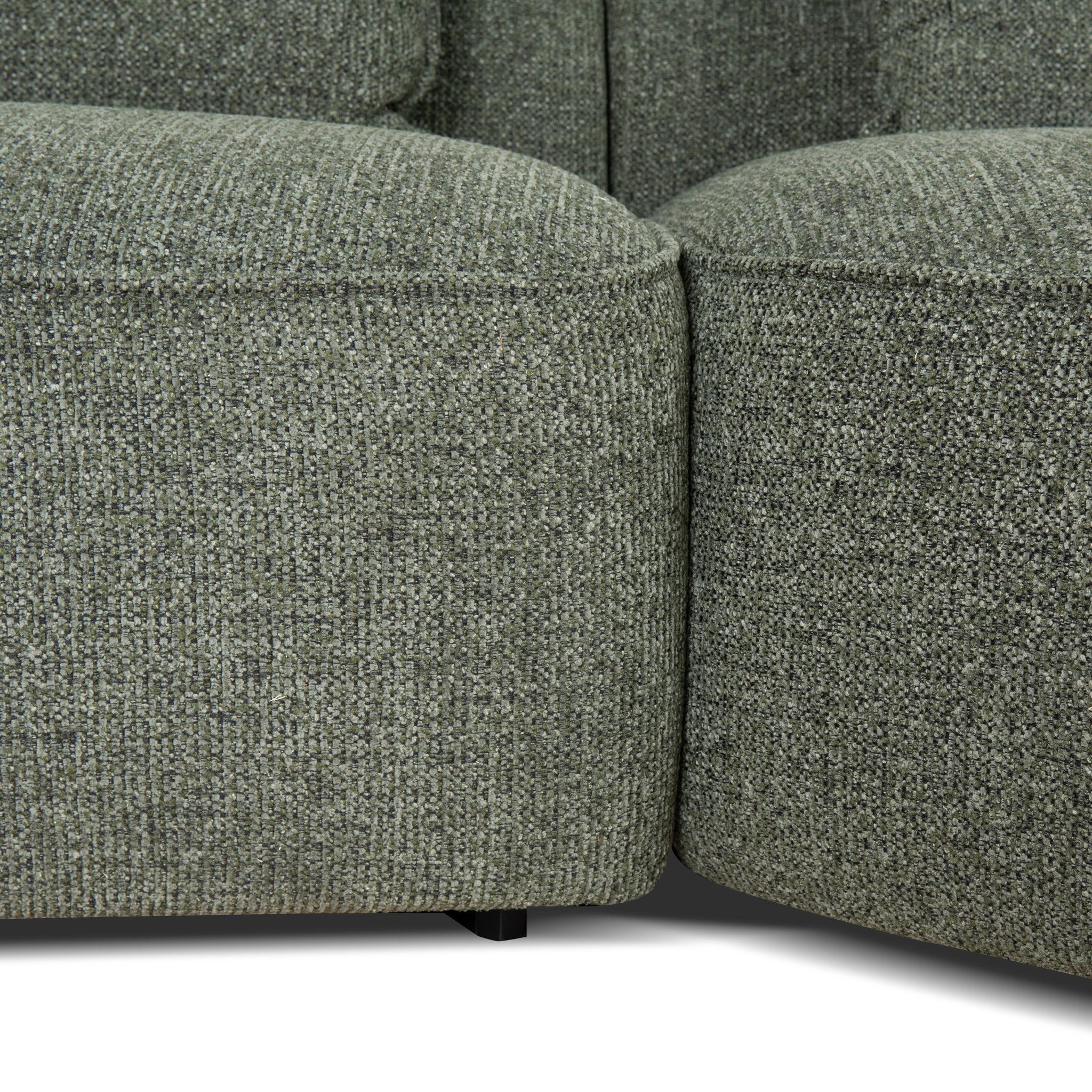 CLC10083-KJ Right Chaise Sofa - Coral Dark Green - Image 14