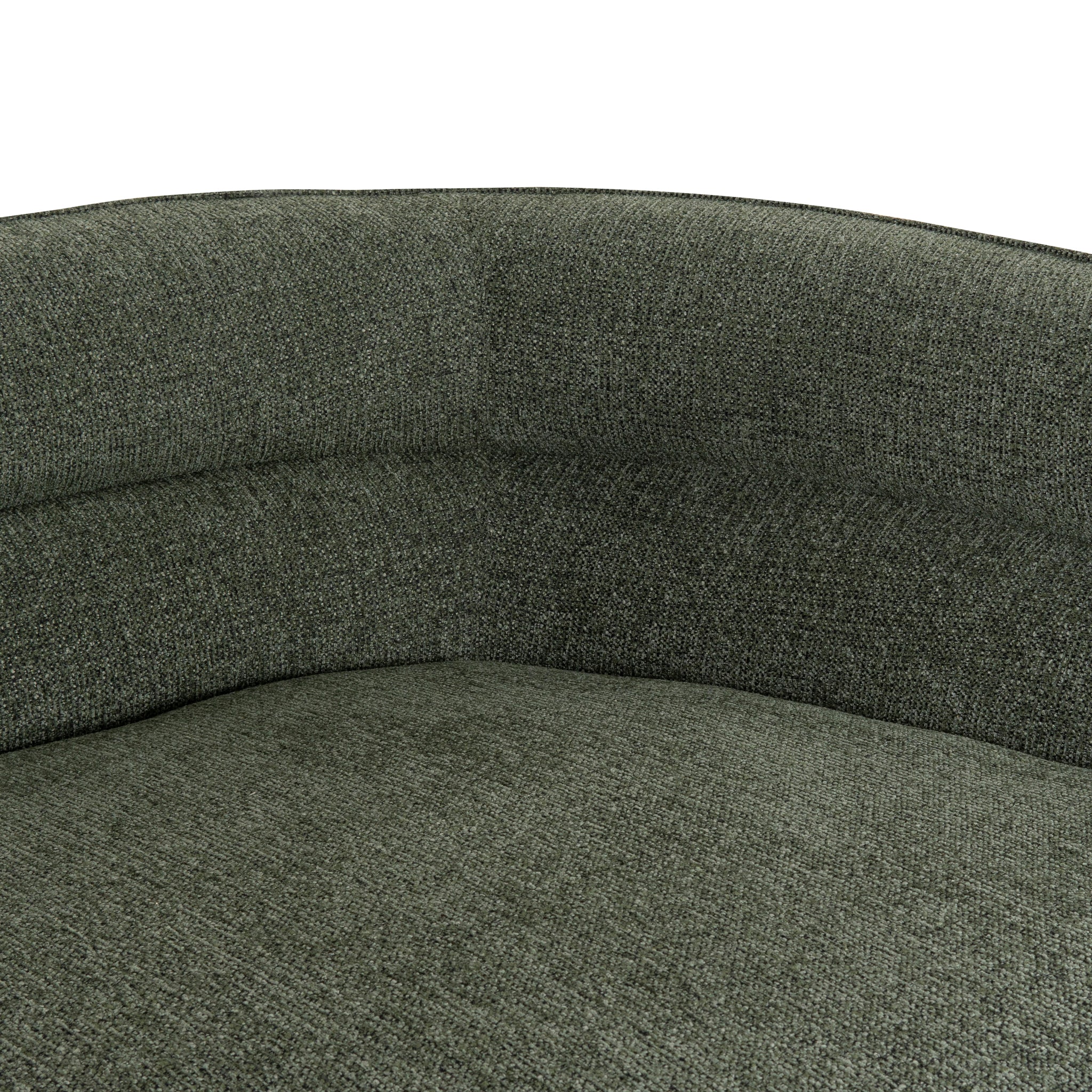CLC10083-KJ Right Chaise Sofa - Coral Dark Green - Image 8