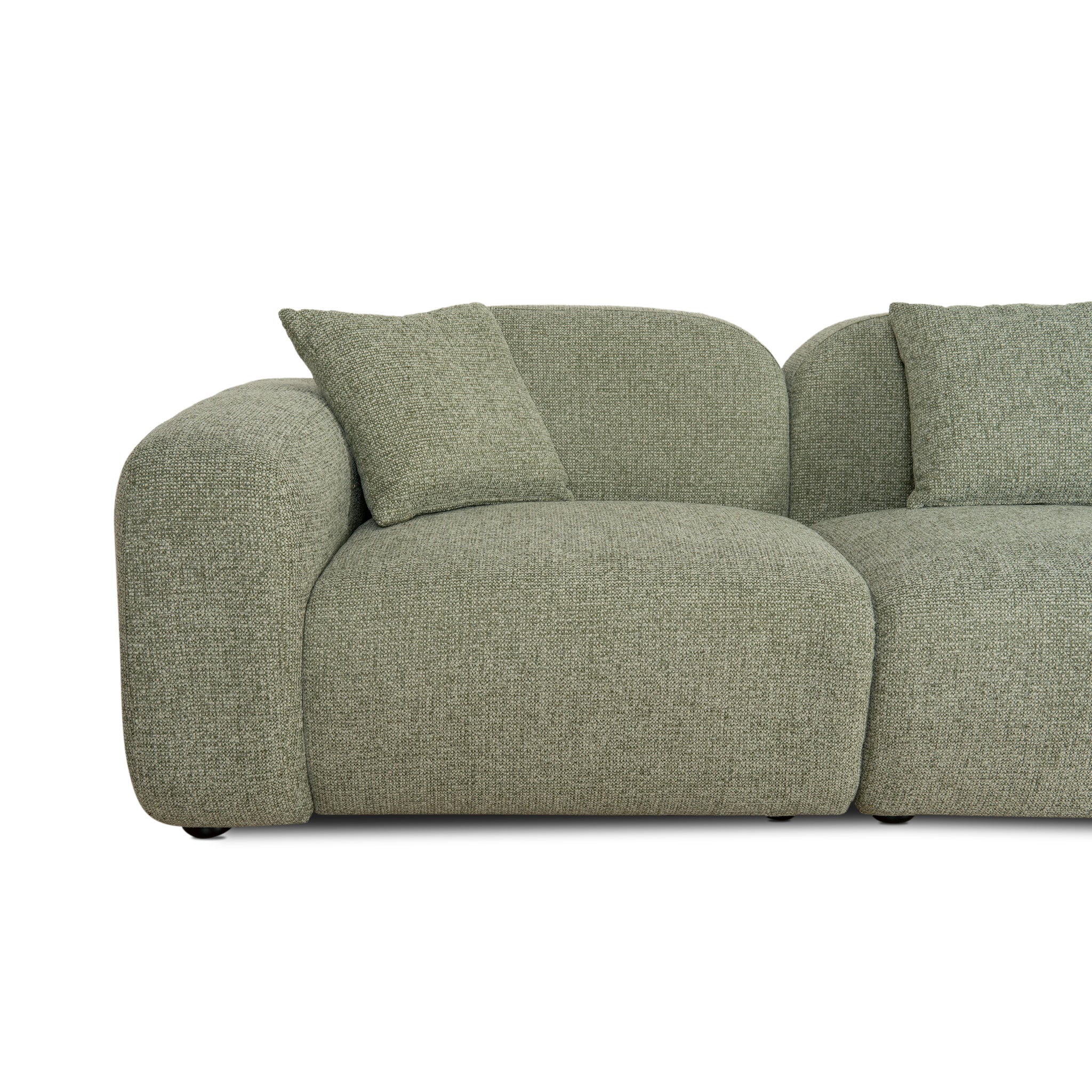 CLC10088-OLS 4 Seater Sofa - Coral Light Green - Image 13