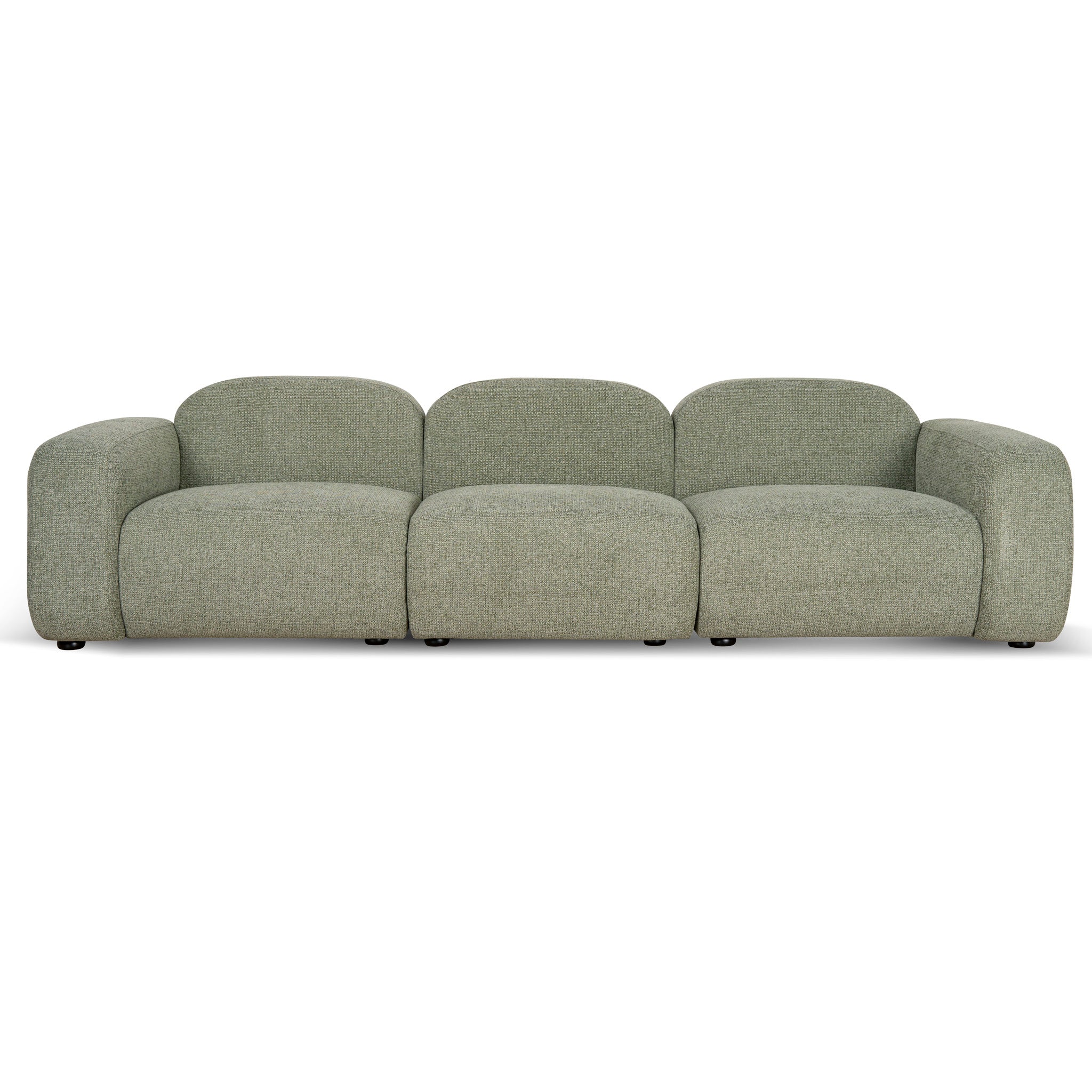 CLC10088-OLS 4 Seater Sofa - Coral Light Green - Image 3