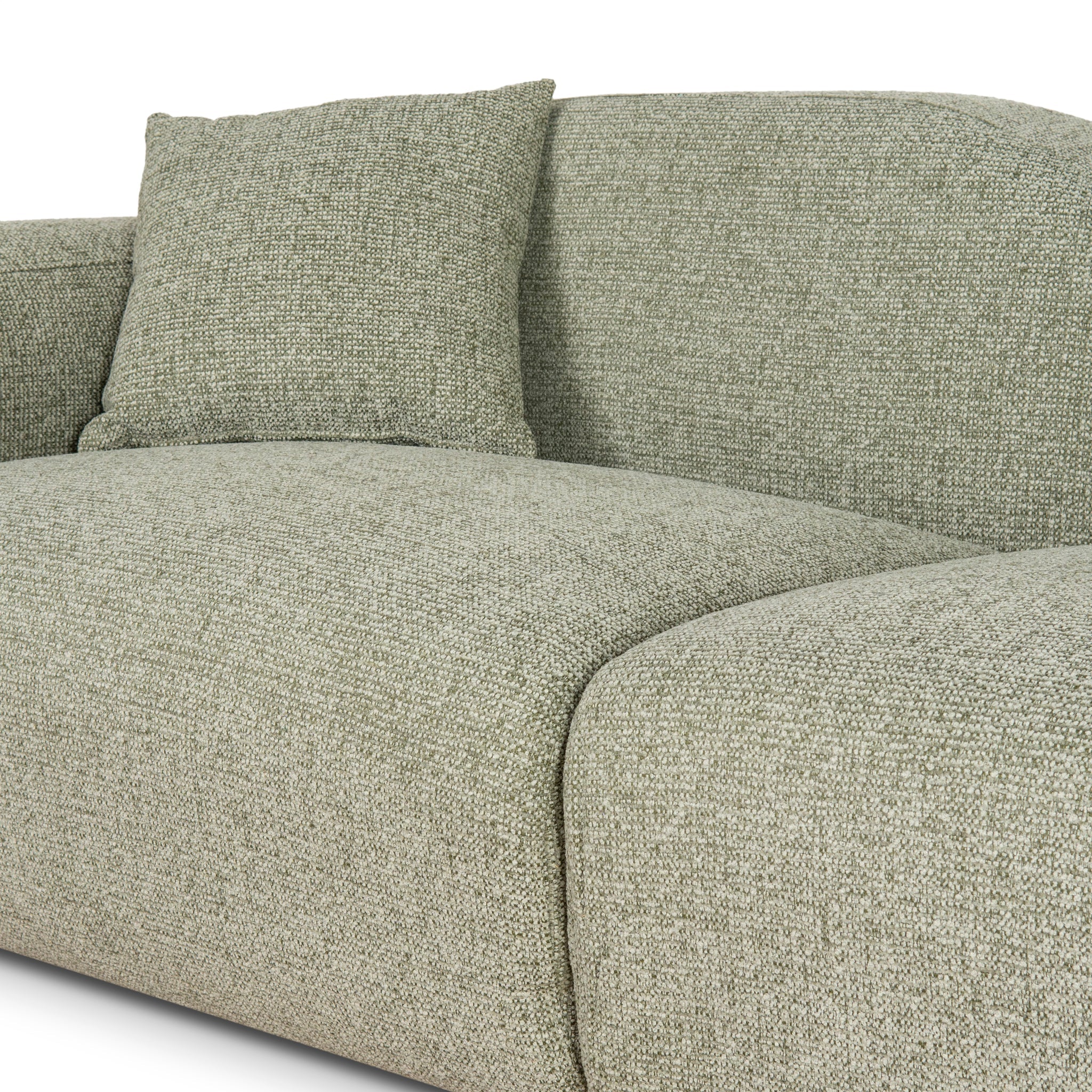 CLC10089-OLS 3 Seater Sofa - Coral Light Green - Image 16