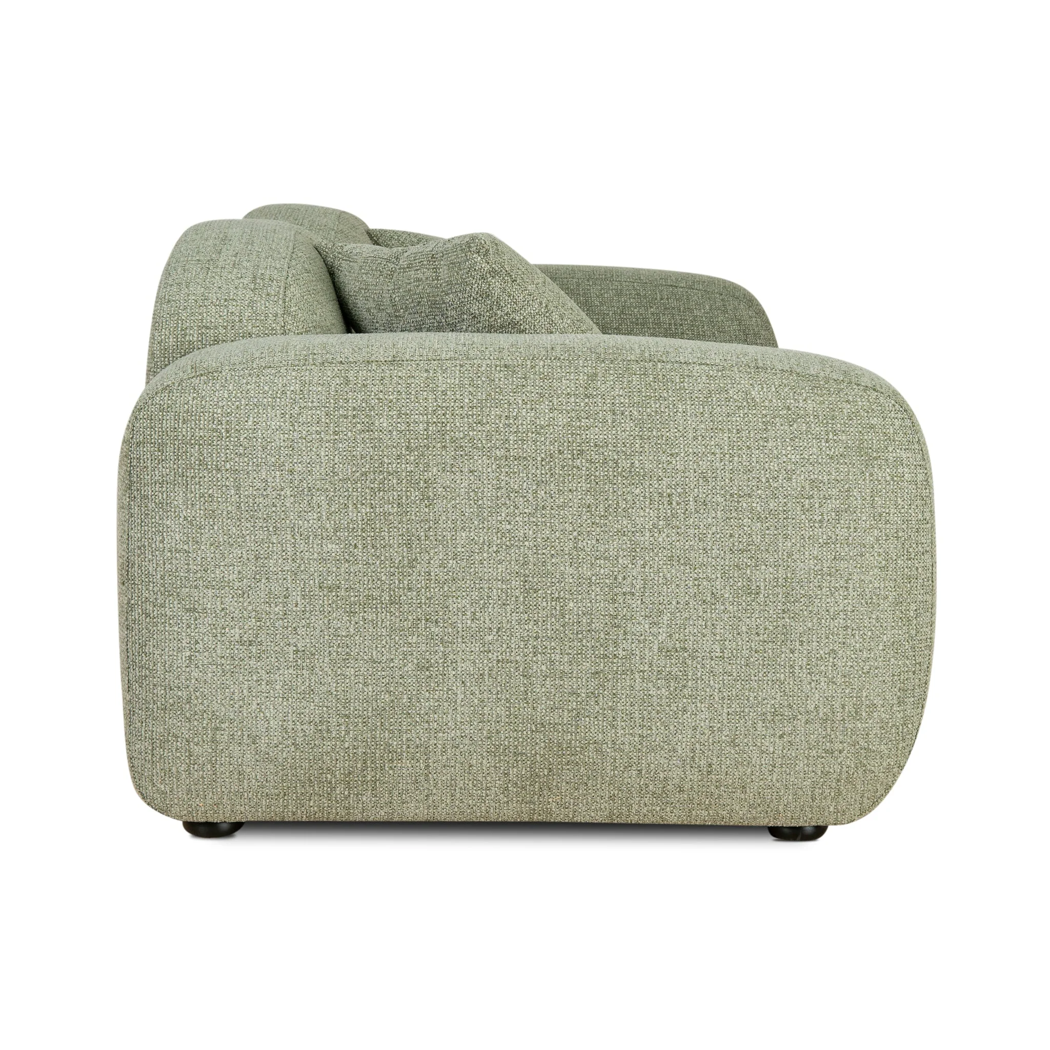 CLC10089-OLS 3 Seater Sofa - Coral Light Green - Image 7