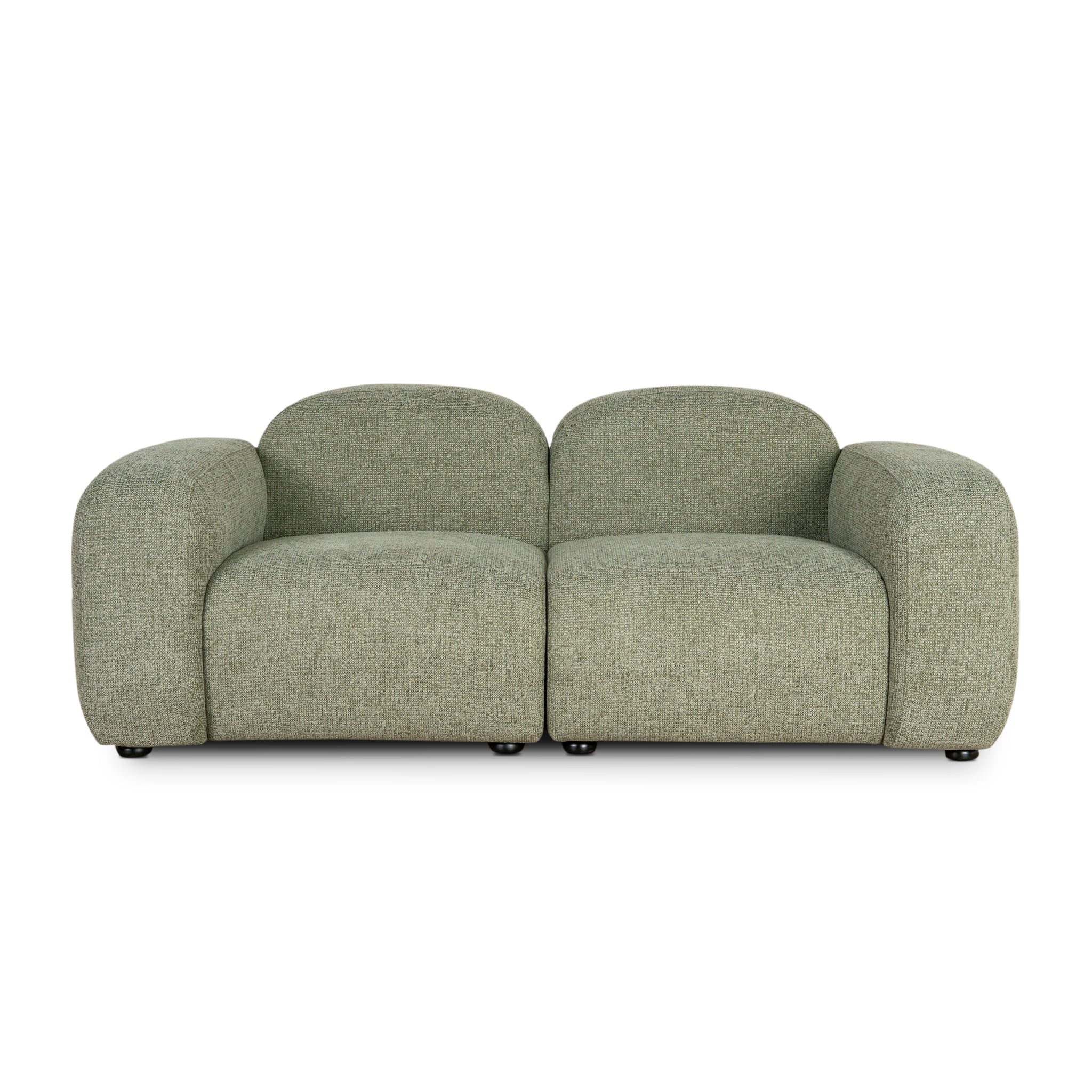CLC10090-OLS 2 Seater Sofa - Coral Light Green - Image 5