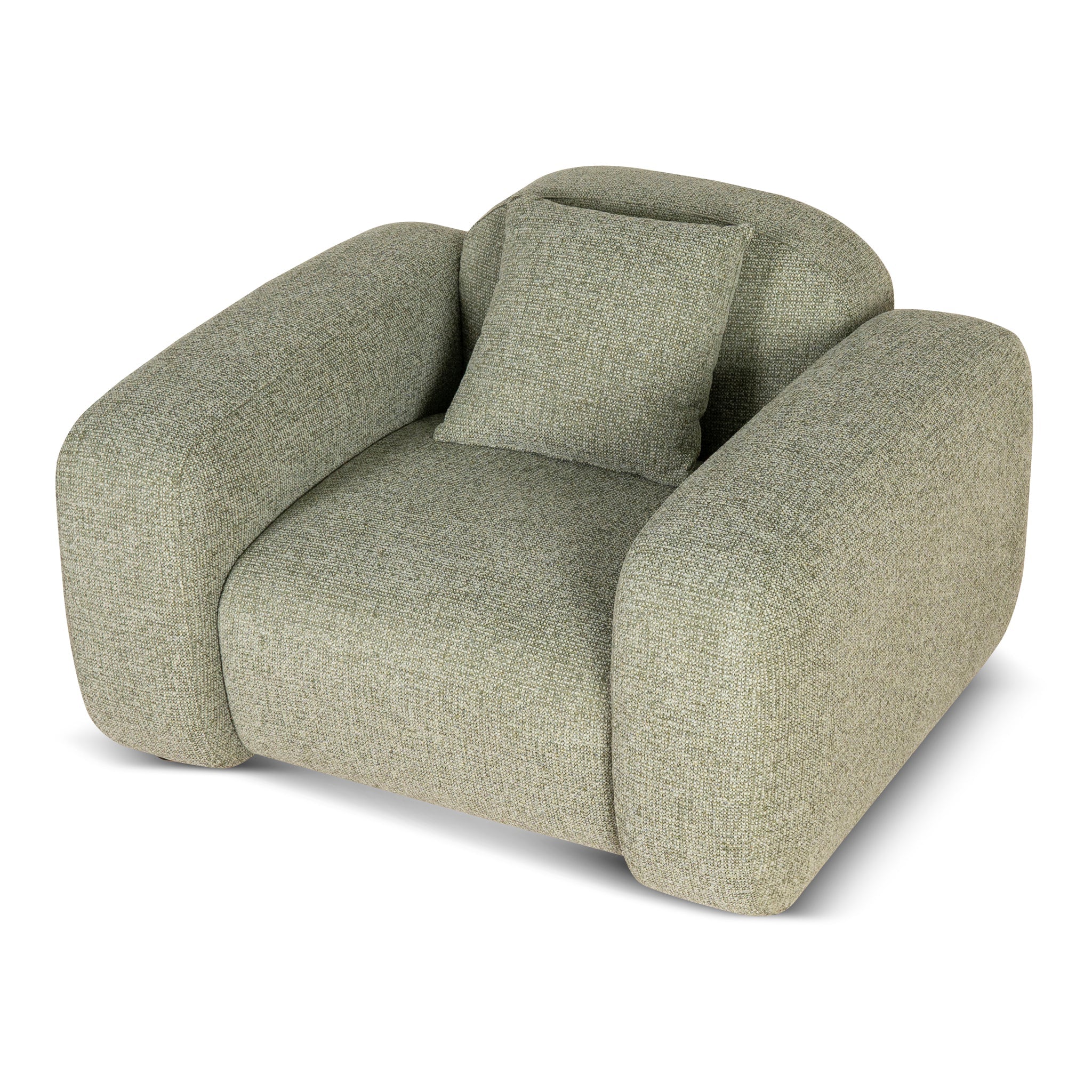 CLC10091-HS Armchair - Coral Light Green - Image 5