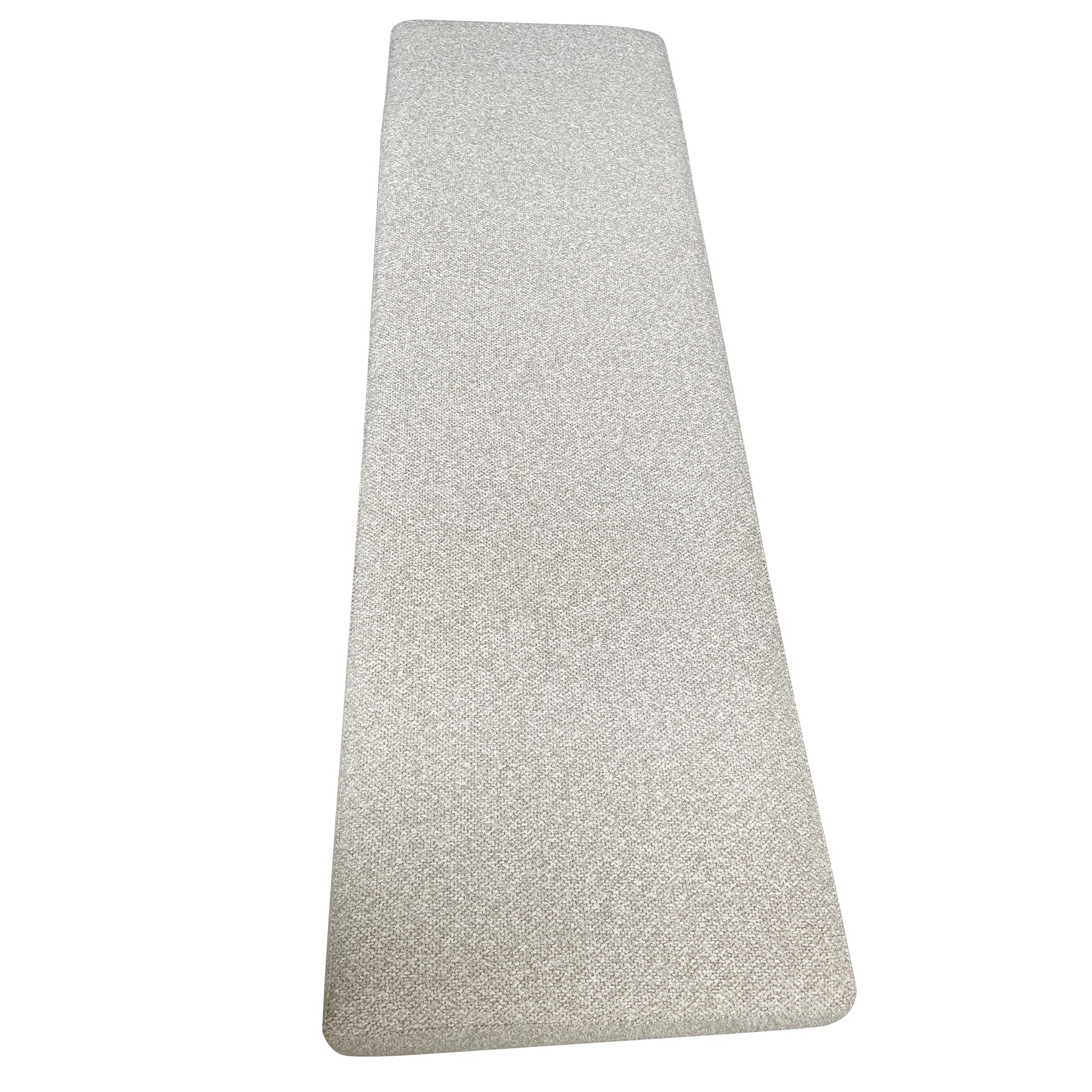 CLC10098-KS 1.5m Brushed Gold Ottoman - Clay Grey - Image 11