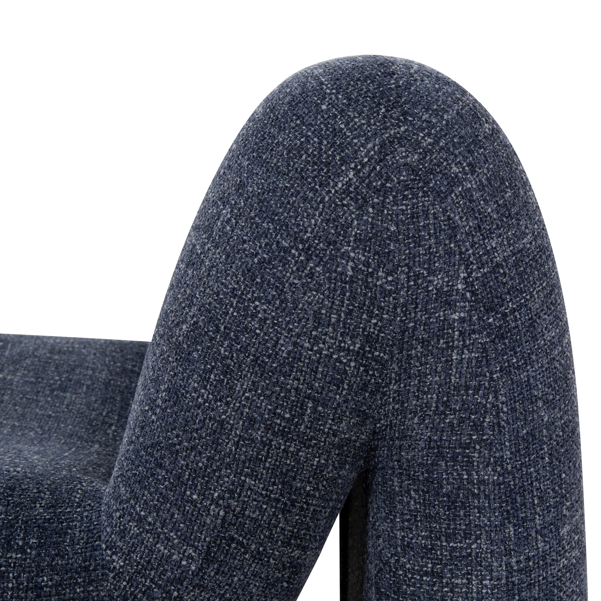 CLC10102-CA Fabric Lounge Chair - Moss Navy - Image 11