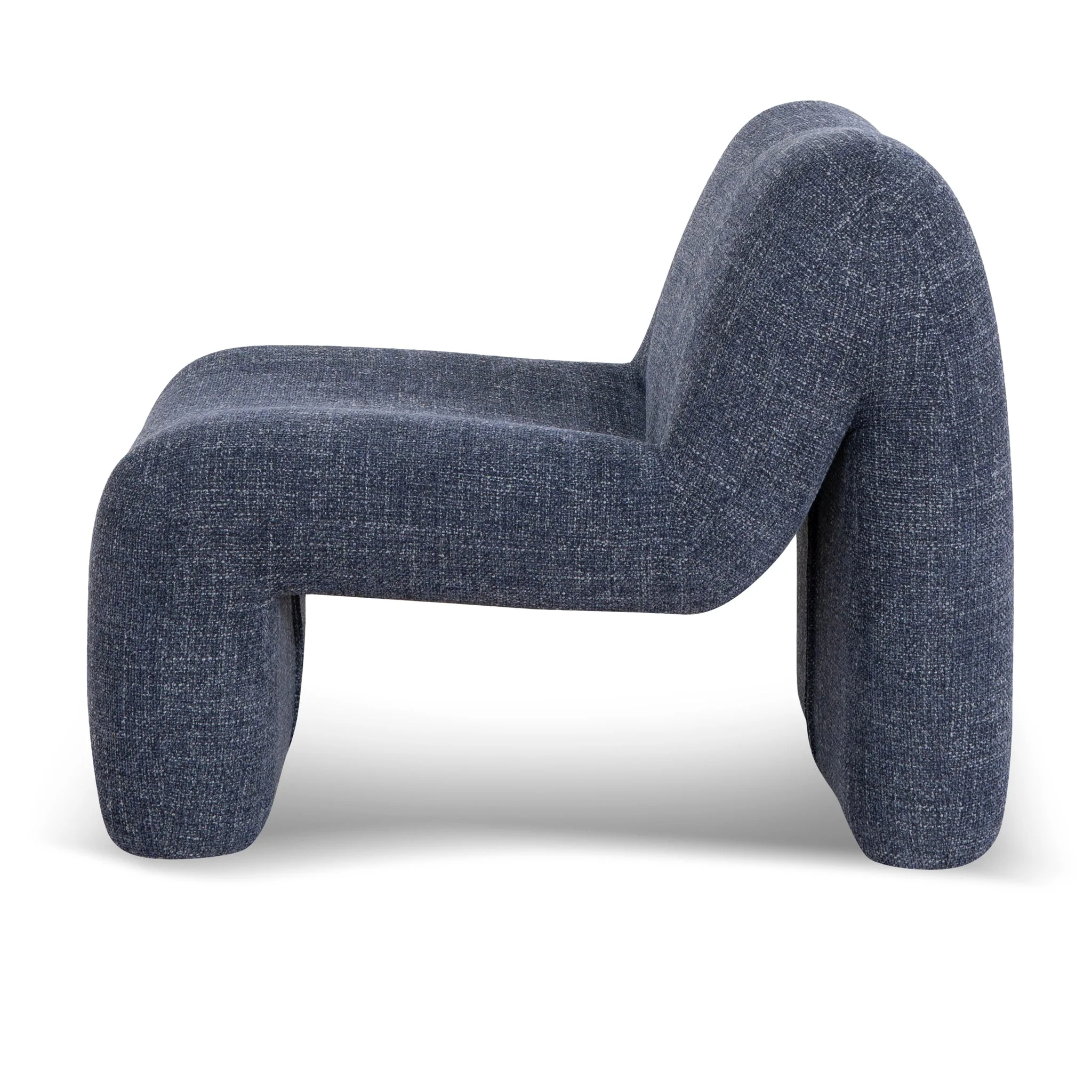 CLC10102-CA Fabric Lounge Chair - Moss Navy - Image 3