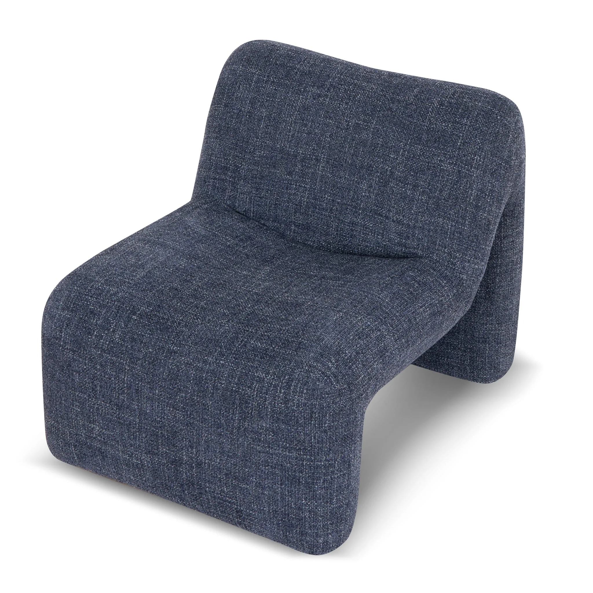 CLC10102-CA Fabric Lounge Chair - Moss Navy - Image 6