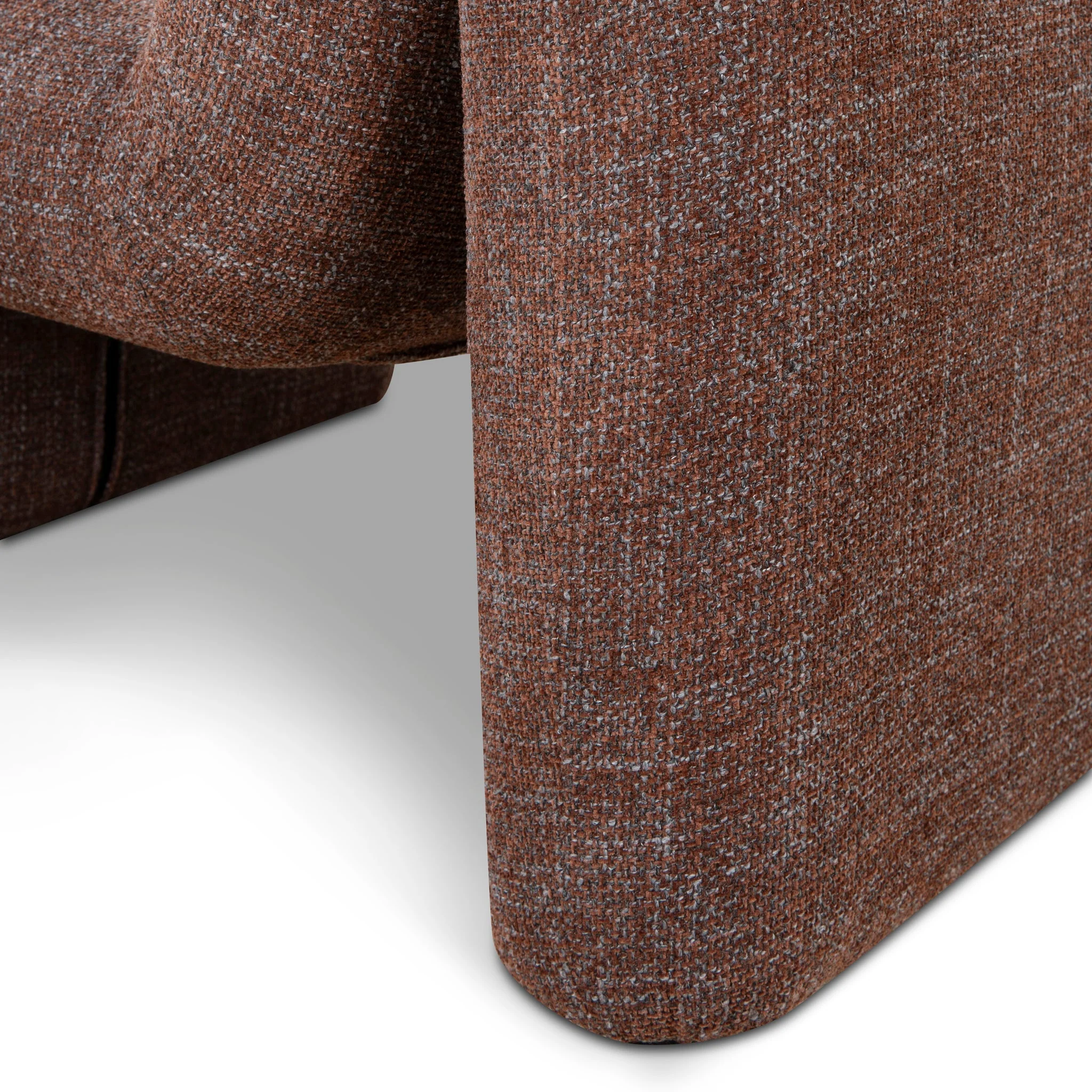 CLC10103-CA Fabric Lounge Chair - Moss Brown - Image 11