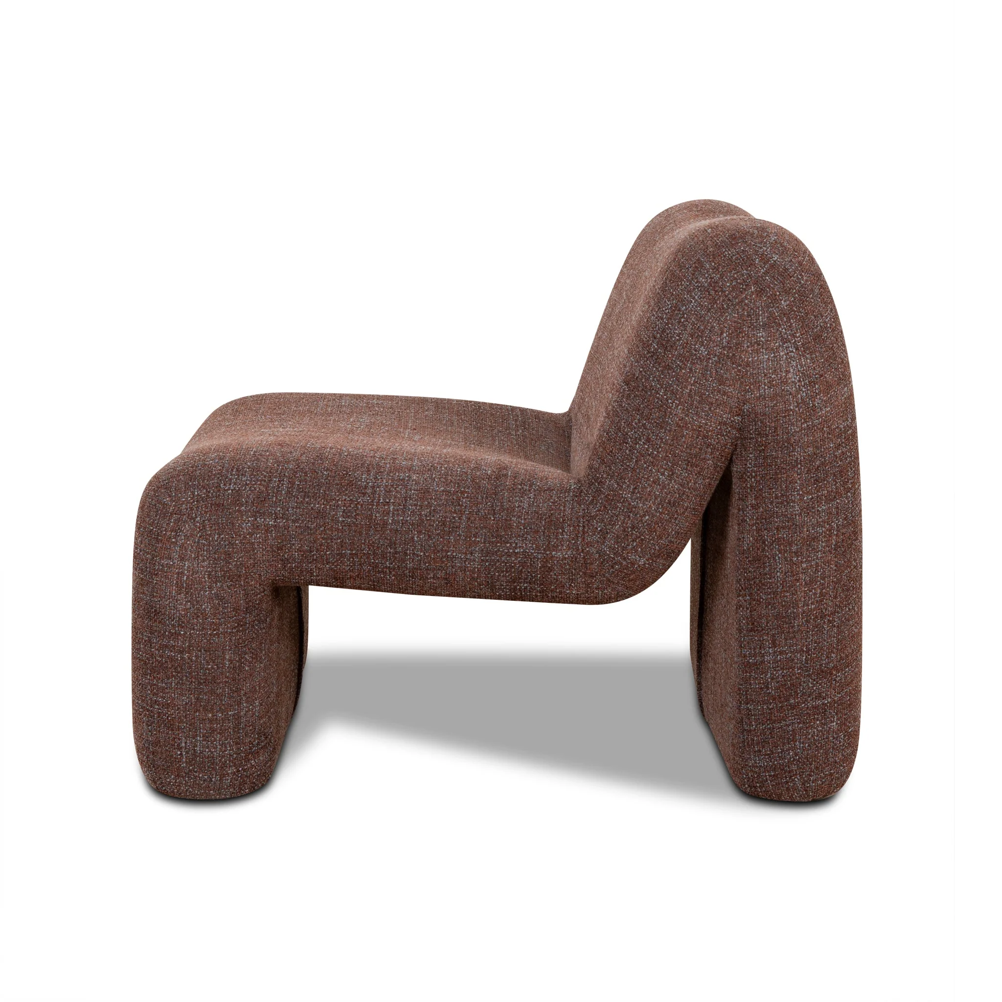 CLC10103-CA Fabric Lounge Chair - Moss Brown - Image 3
