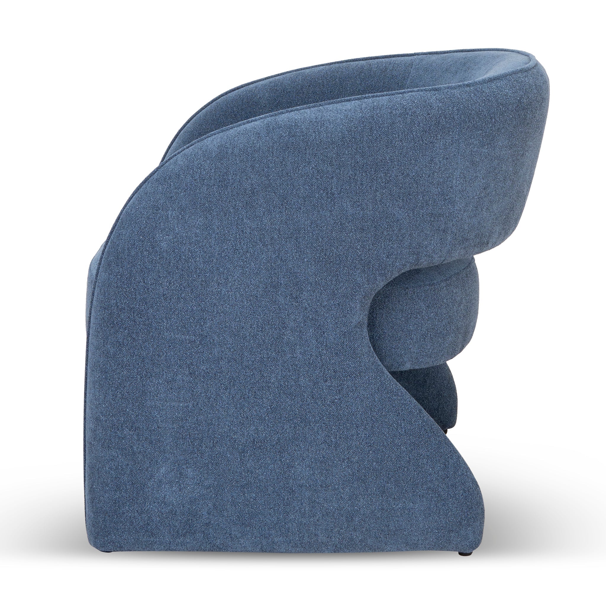 CLC10104-KSO Fabric Armchair - Navy Blue - Image 3