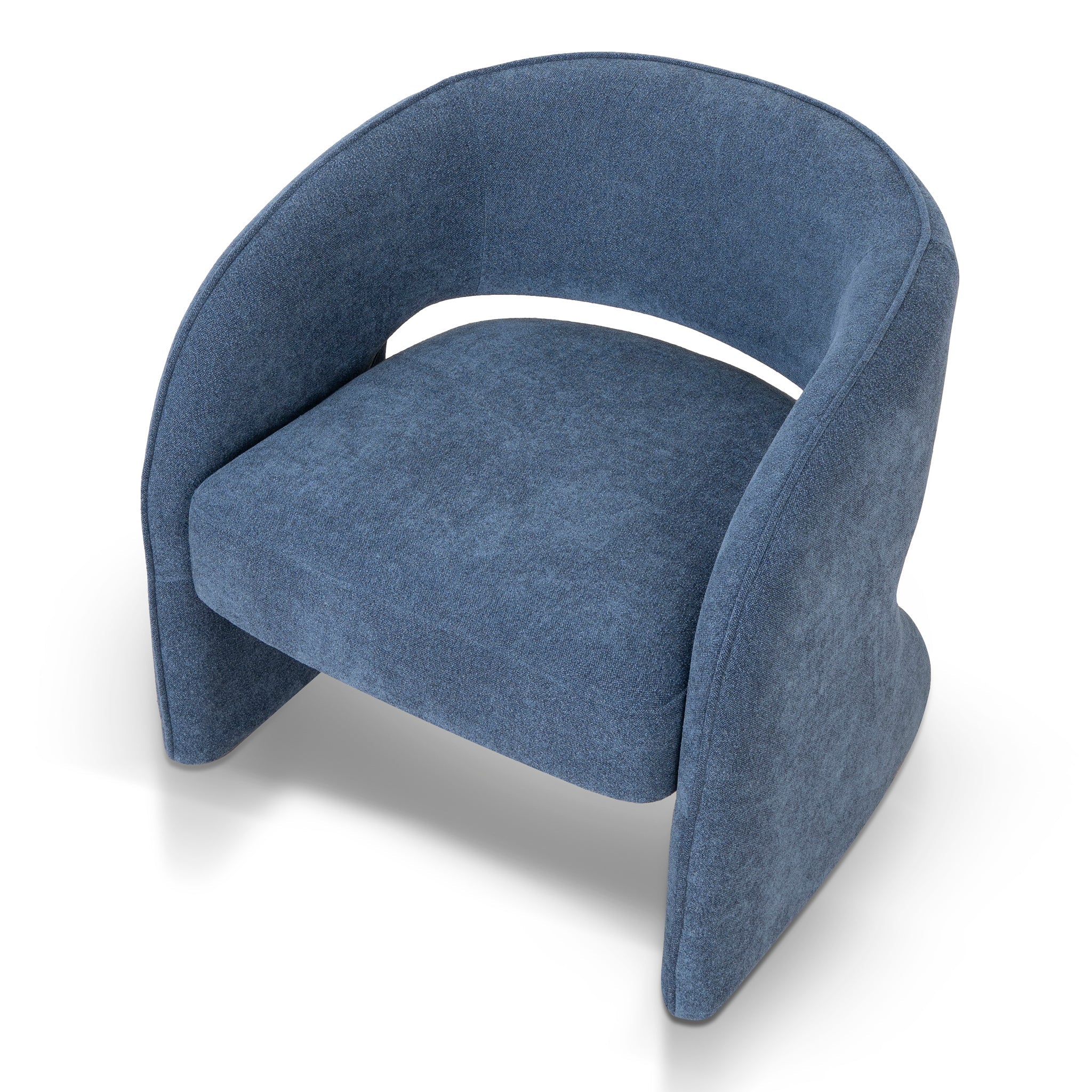 CLC10104-KSO Fabric Armchair - Navy Blue - Image 7