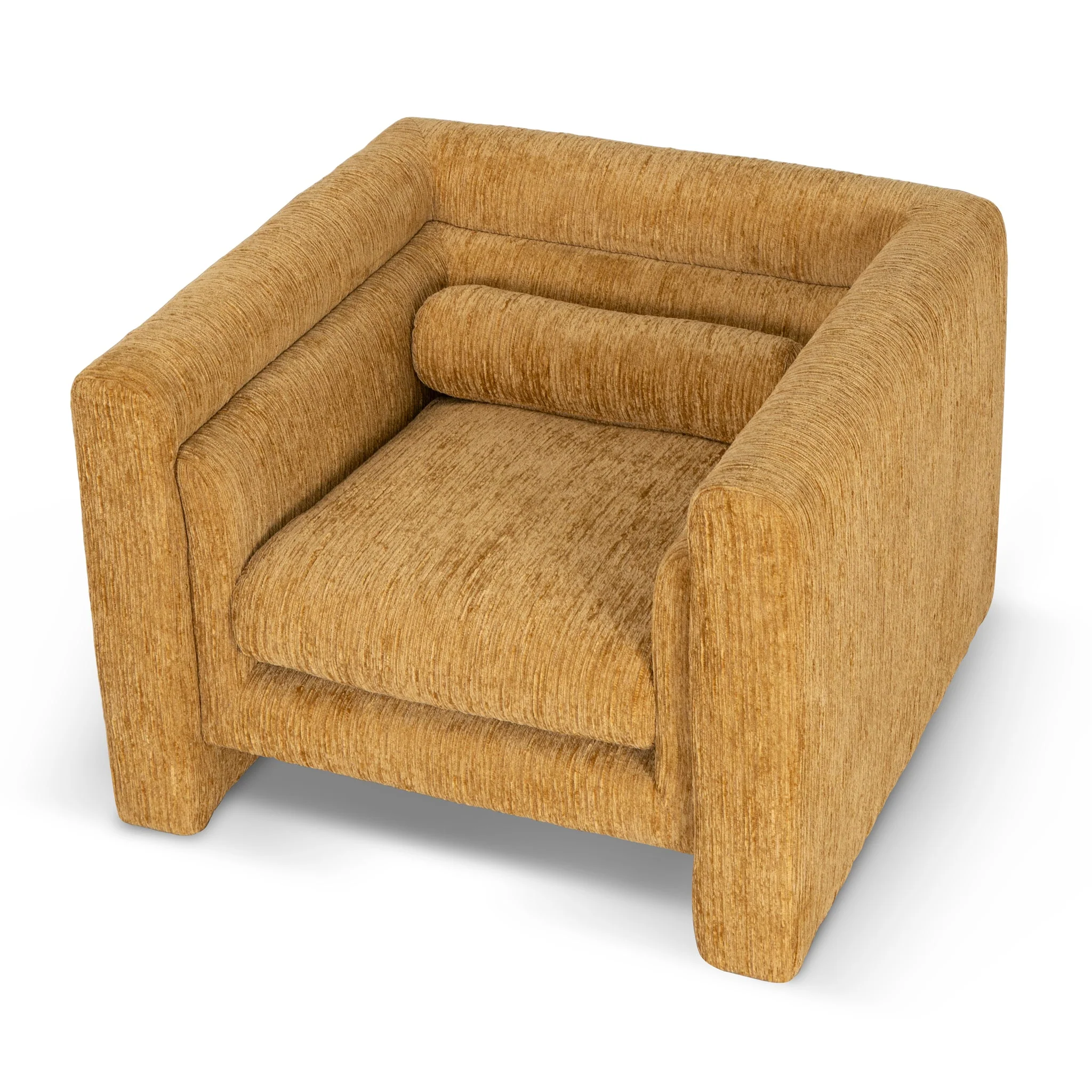 CLC10106-KSO Fabric Armchair - Yellow Sand - Image 6