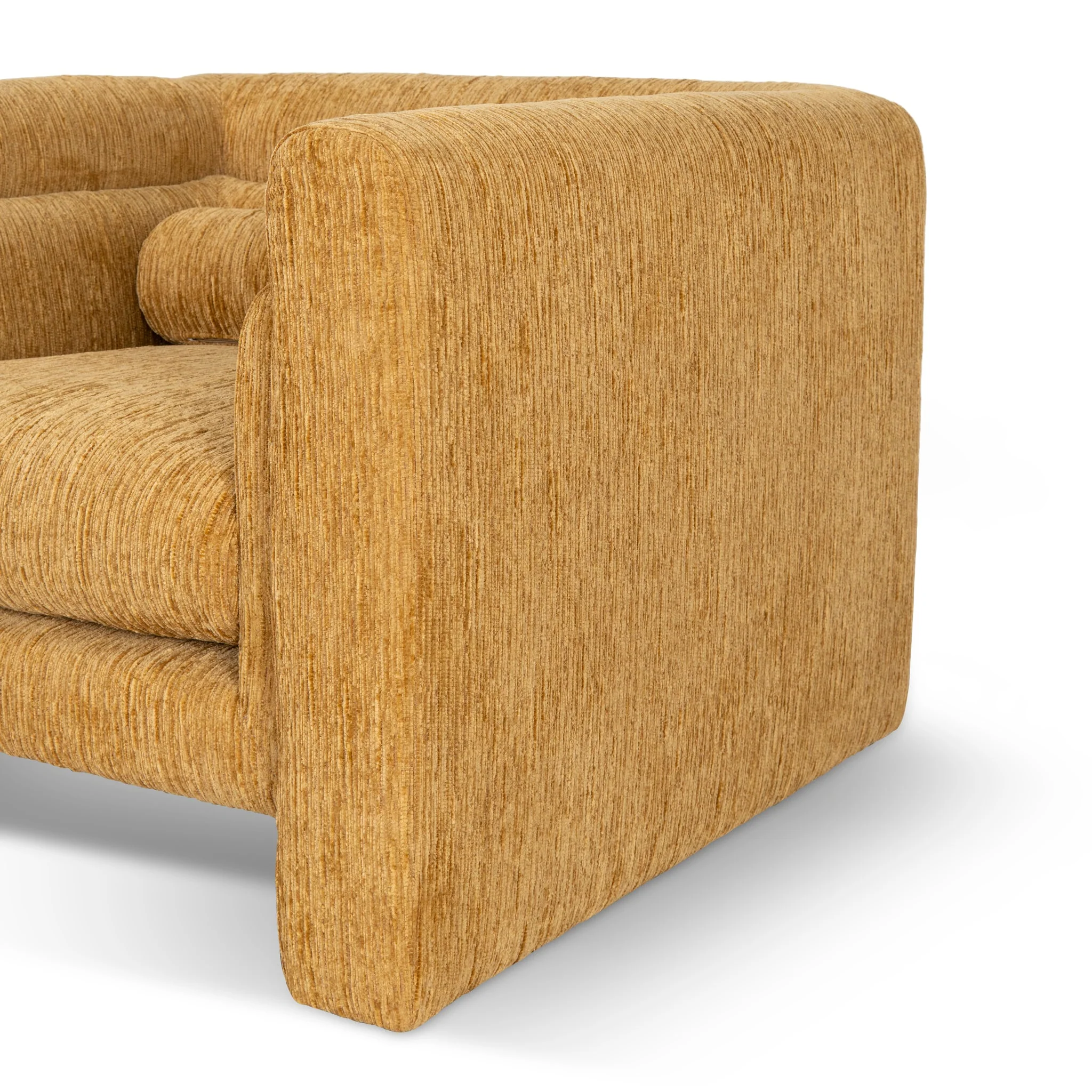 CLC10106-KSO Fabric Armchair - Yellow Sand - Image 7