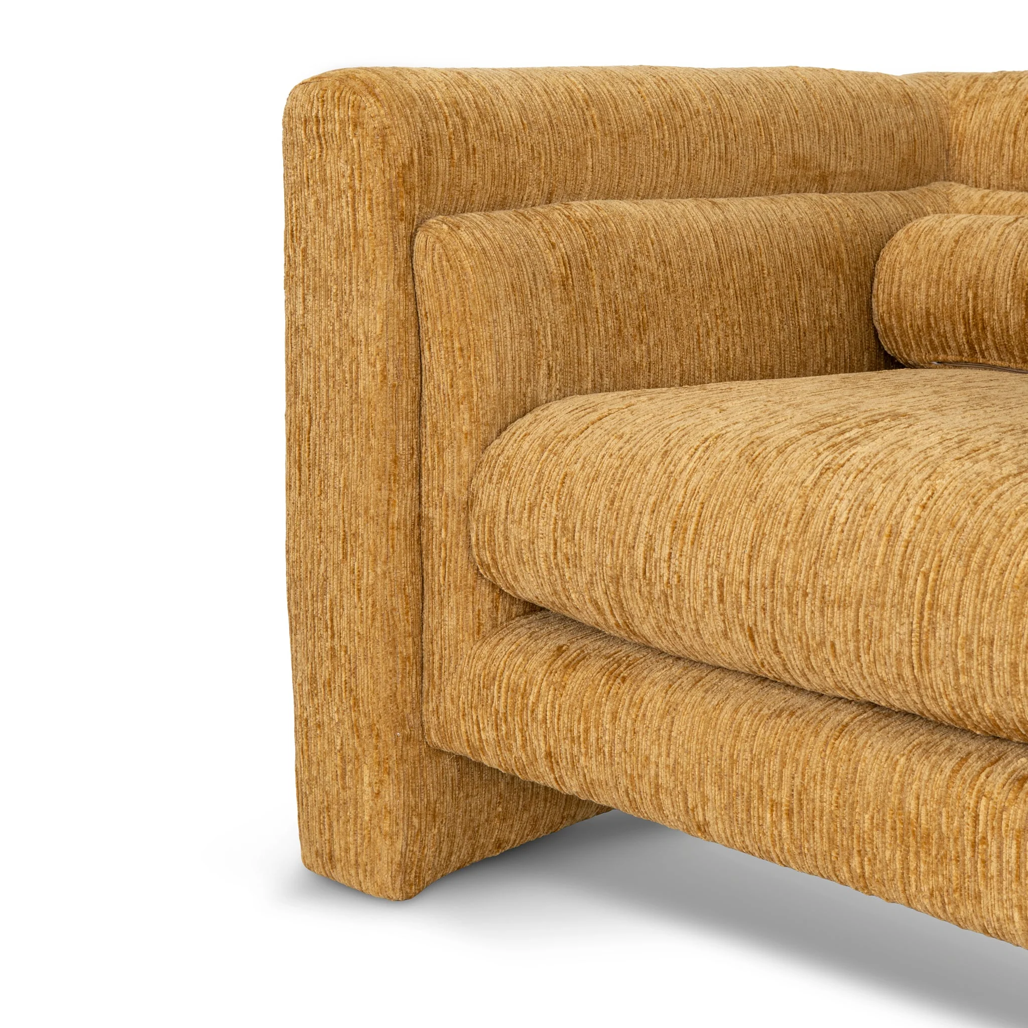 CLC10106-KSO Fabric Armchair - Yellow Sand - Image 8