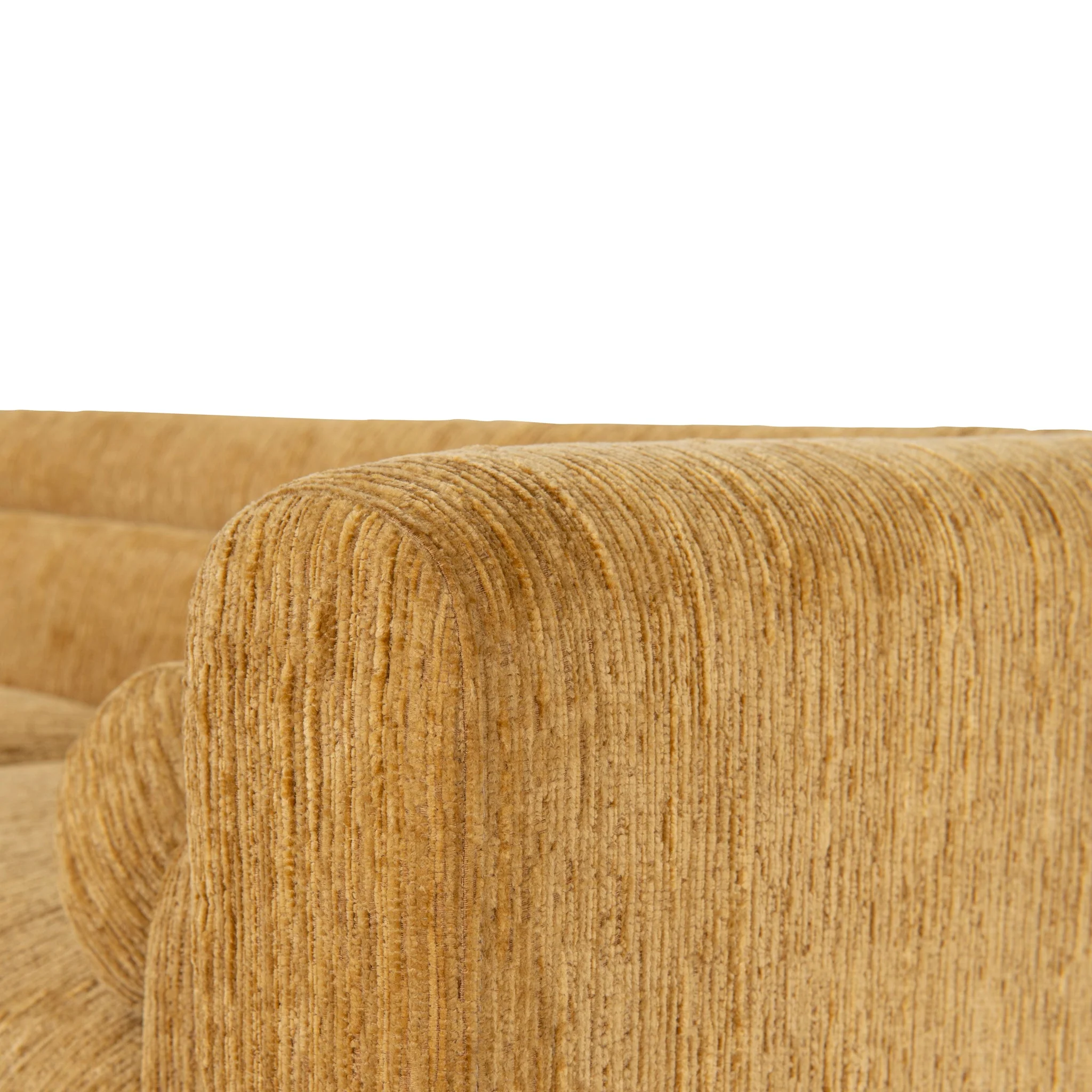 CLC10107-KSO 2 Seater Fabric Sofa - Yellow Sand - Image 10