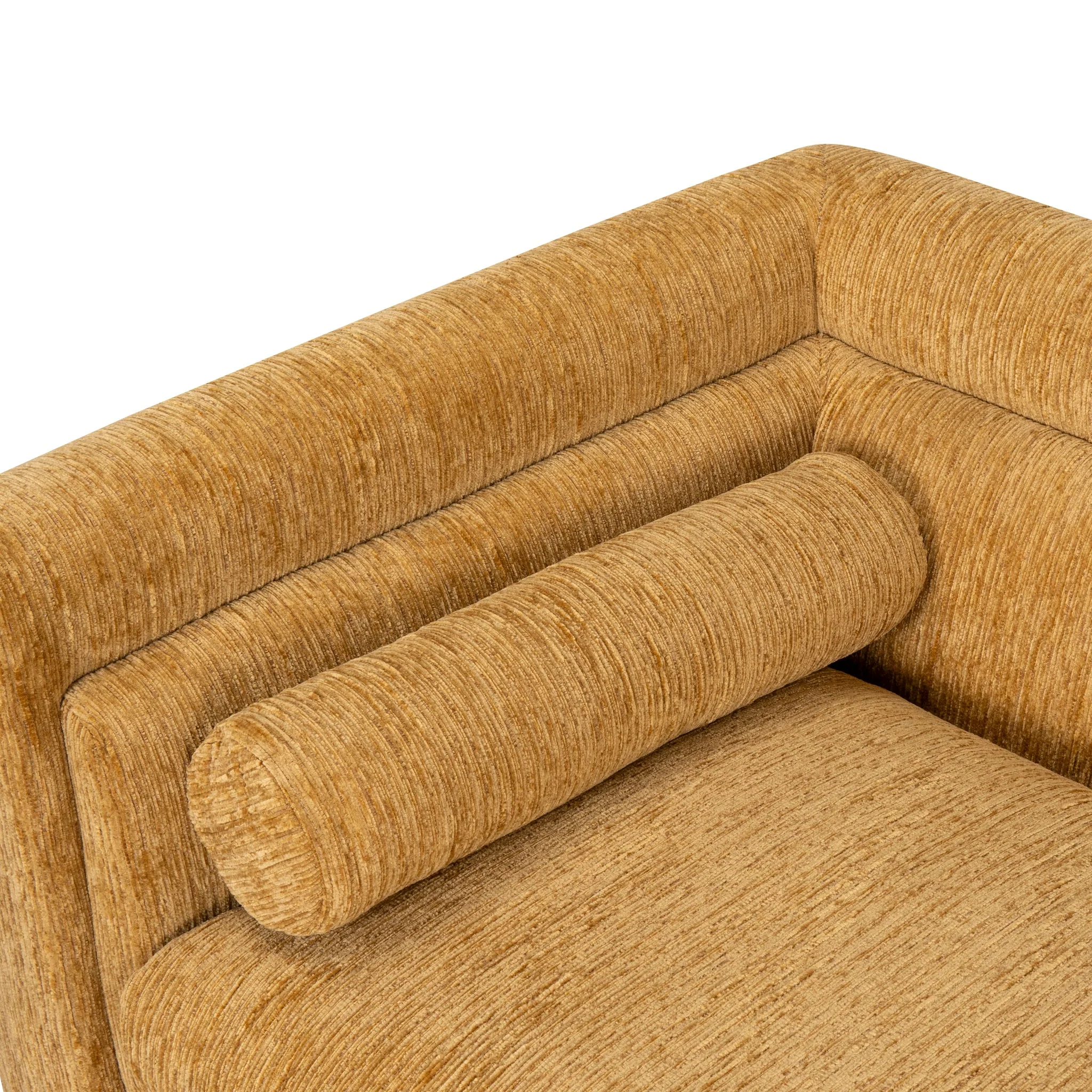 CLC10108-KSO 3 Seater Fabric Sofa - Yellow Sand - Image 14