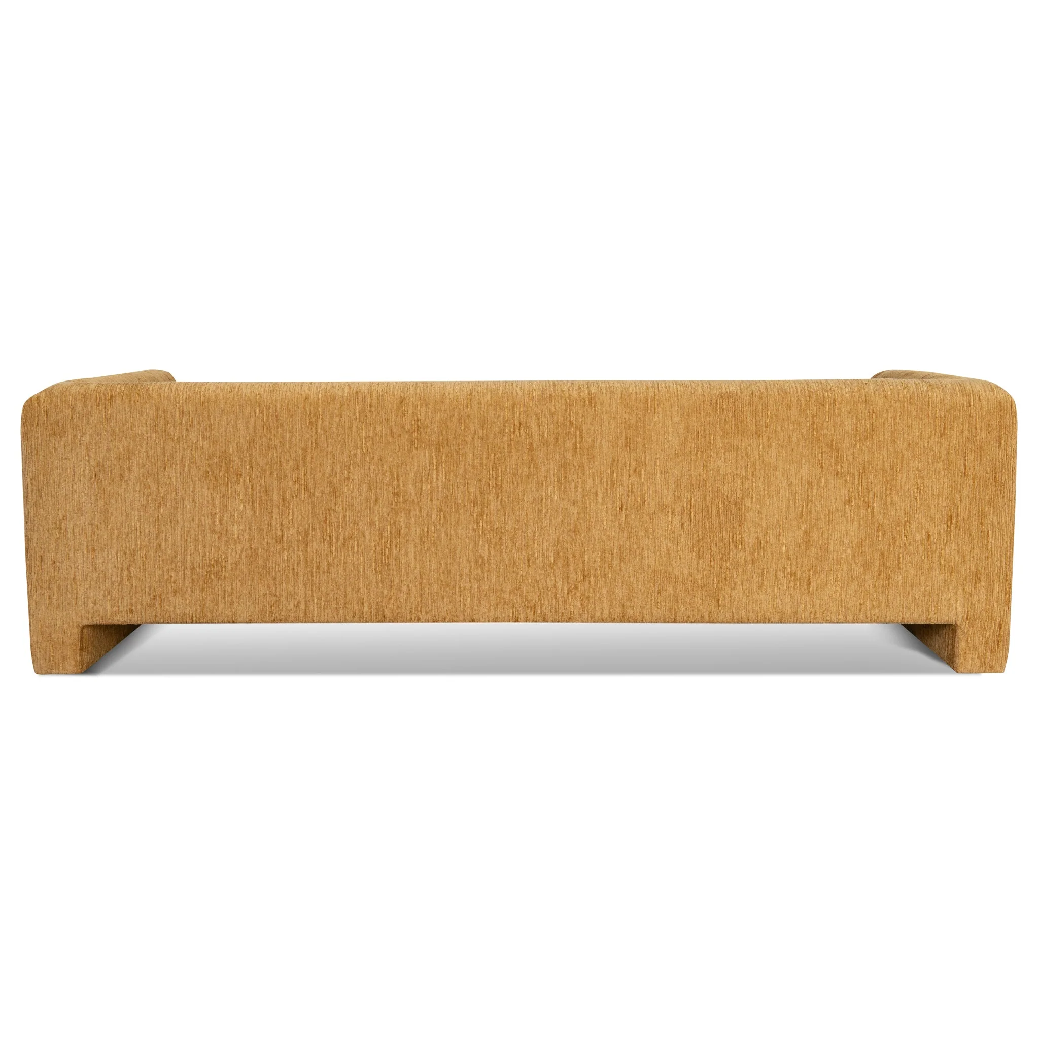 CLC10108-KSO 3 Seater Fabric Sofa - Yellow Sand - Image 4
