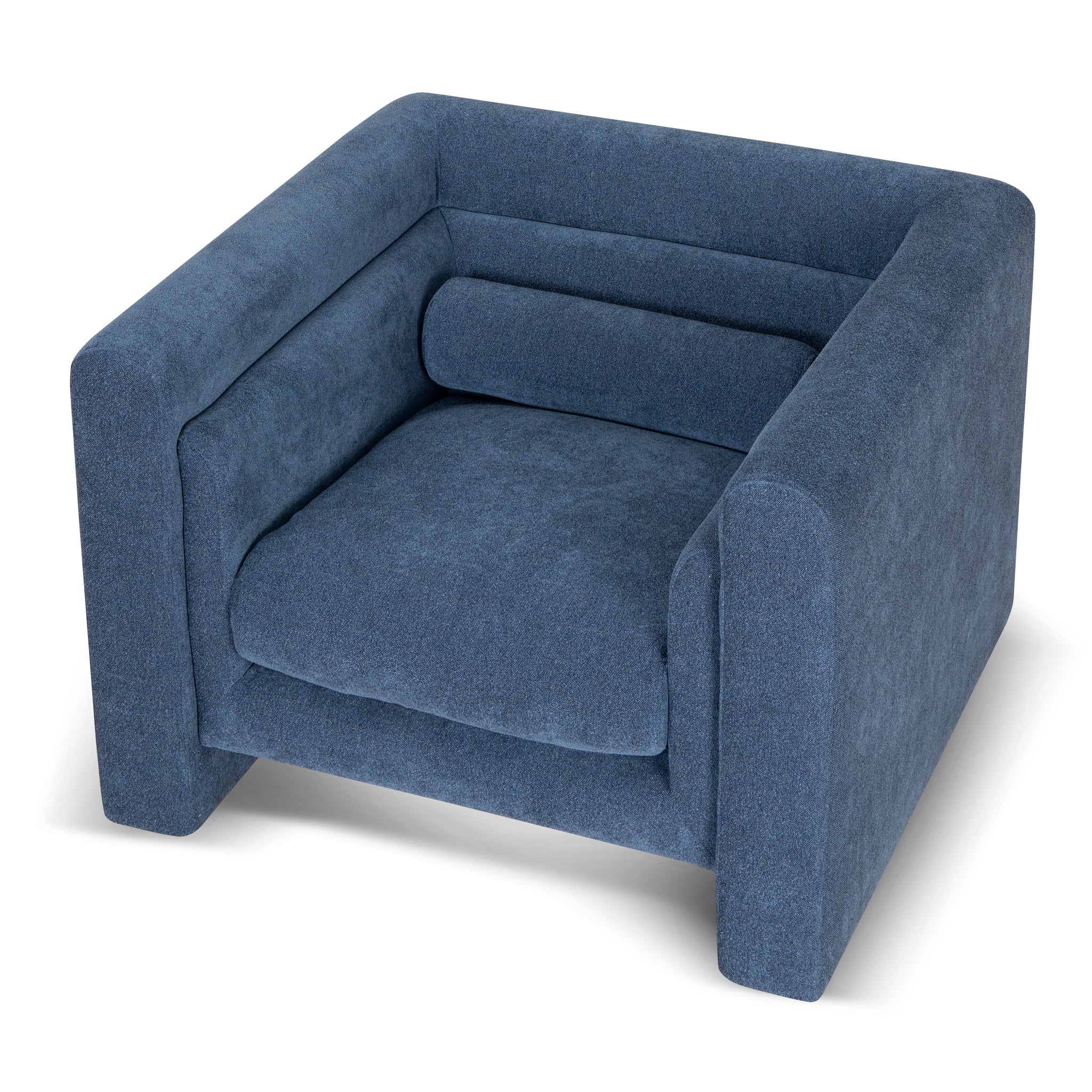CLC10109-KSO Fabric Armchair - Navy Blue - Image 6