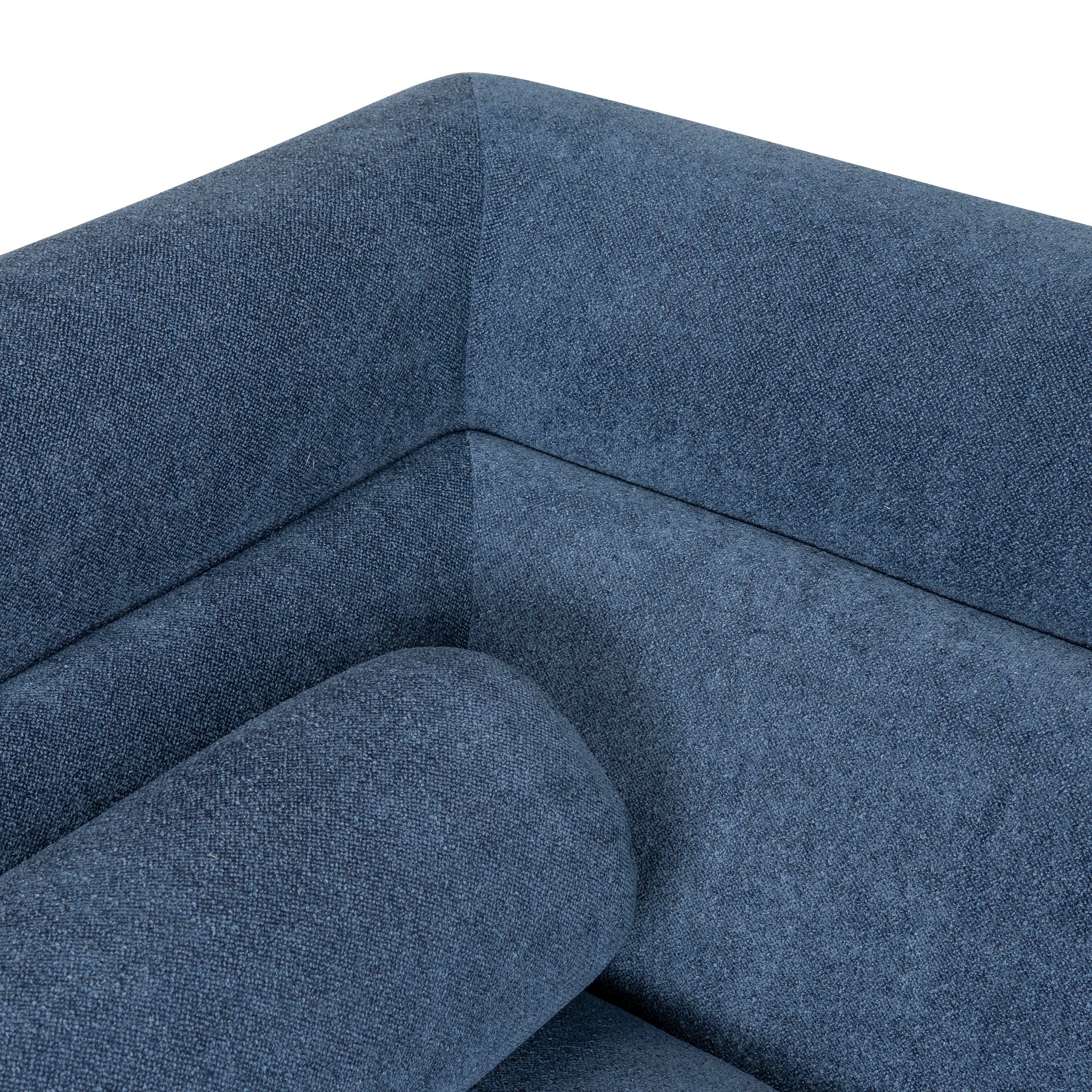 CLC10111-KSO 3 Seater Fabric Sofa - Navy Blue - Image 10