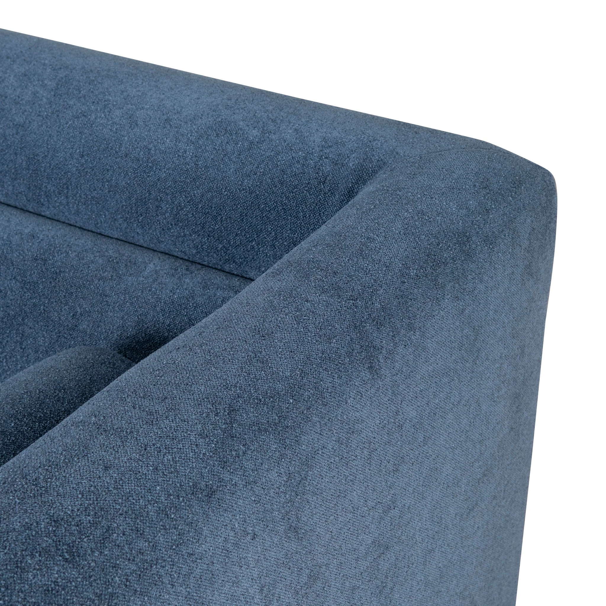 CLC10111-KSO 3 Seater Fabric Sofa - Navy Blue - Image 14