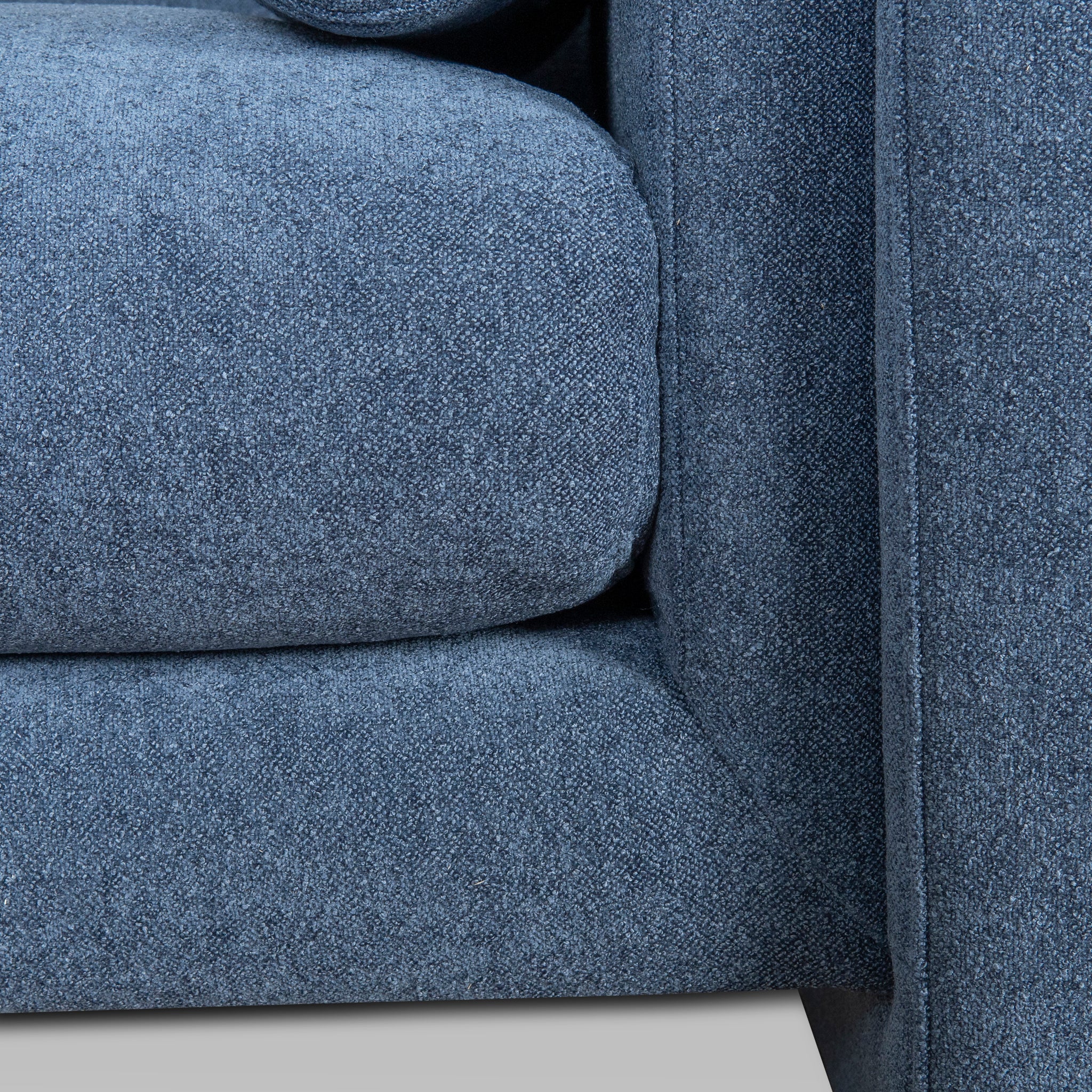 CLC10111-KSO 3 Seater Fabric Sofa - Navy Blue - Image 17