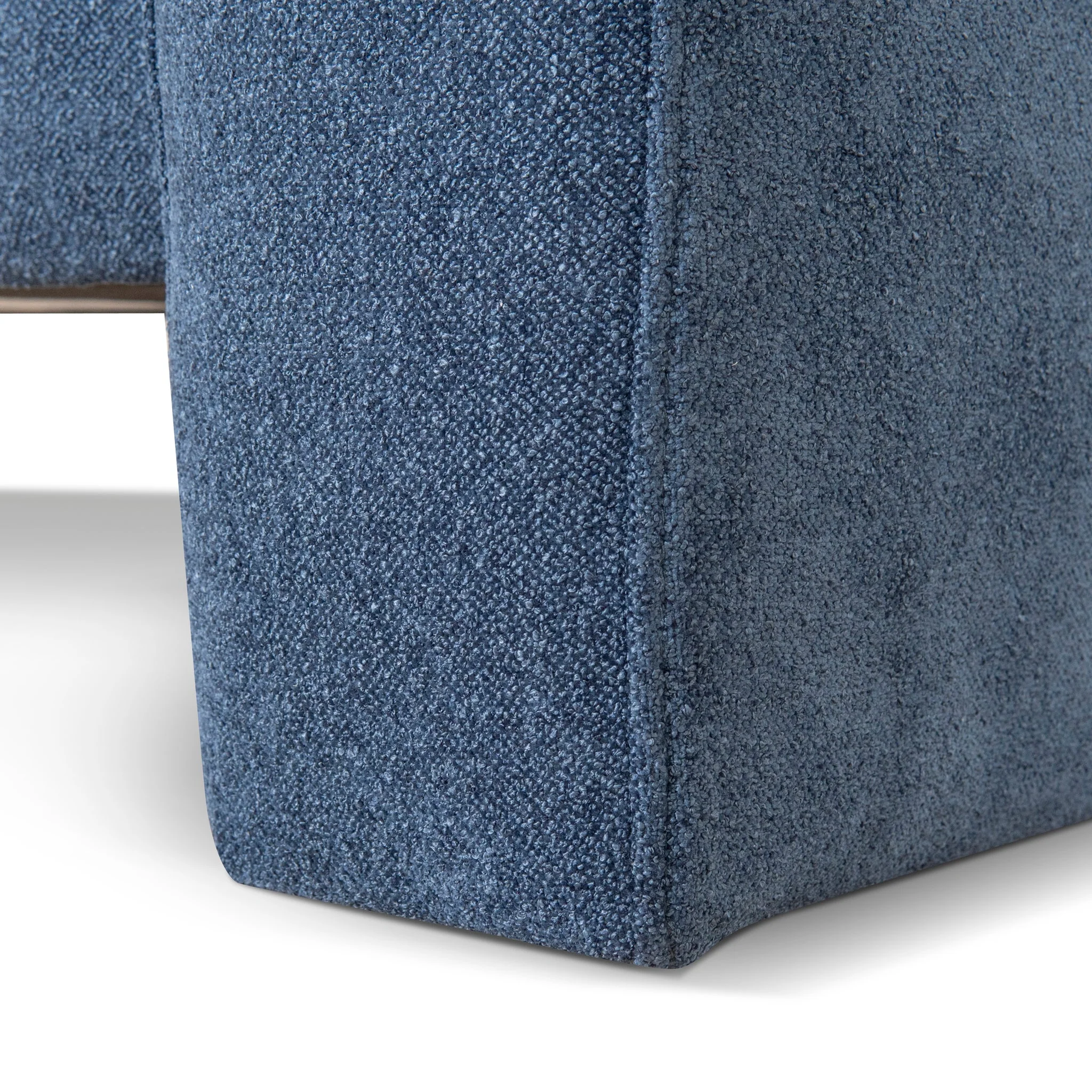 CLC10110-KSO 2 Seater Fabric Sofa - Navy Blue - Image 11