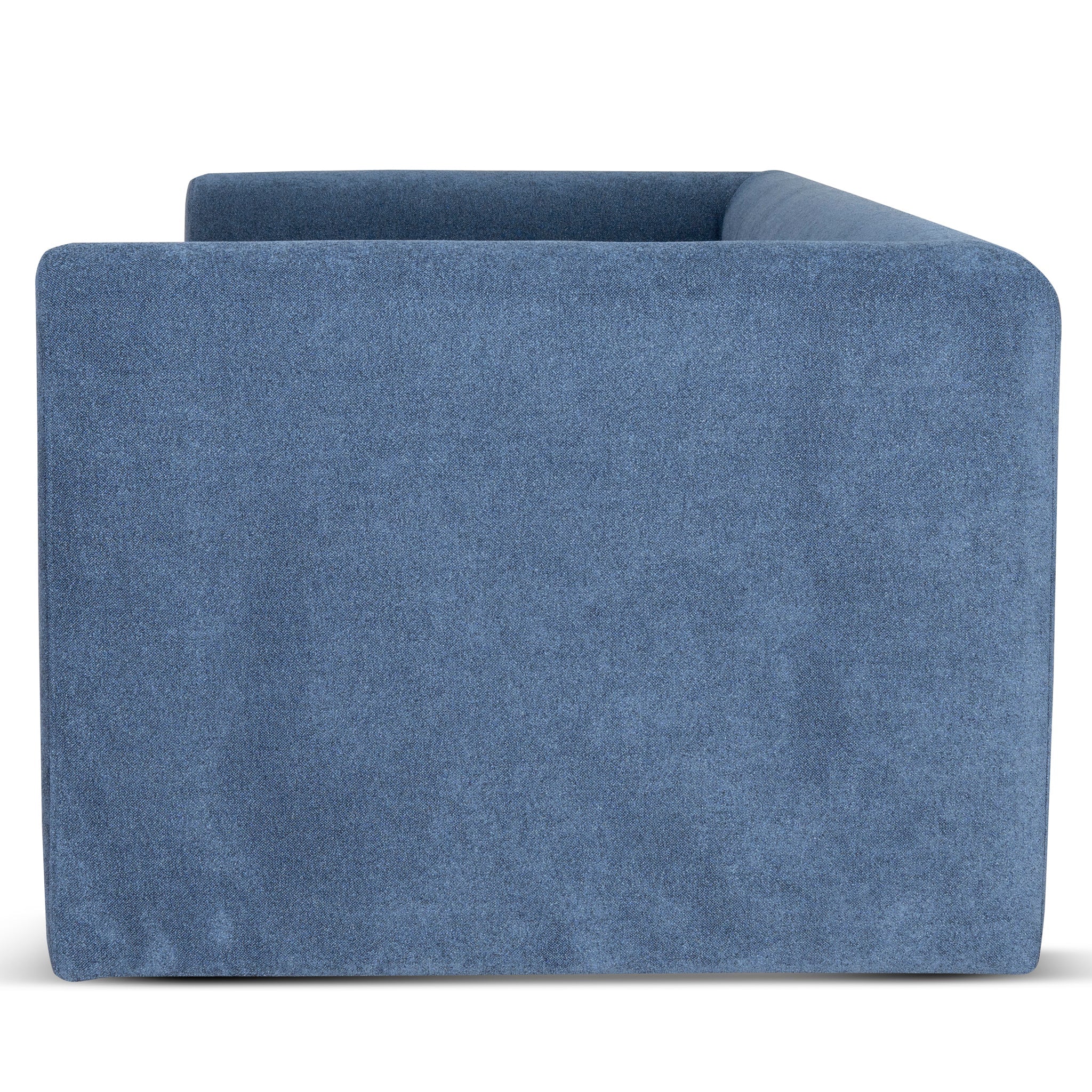 CLC10110-KSO 2 Seater Fabric Sofa - Navy Blue - Image 5