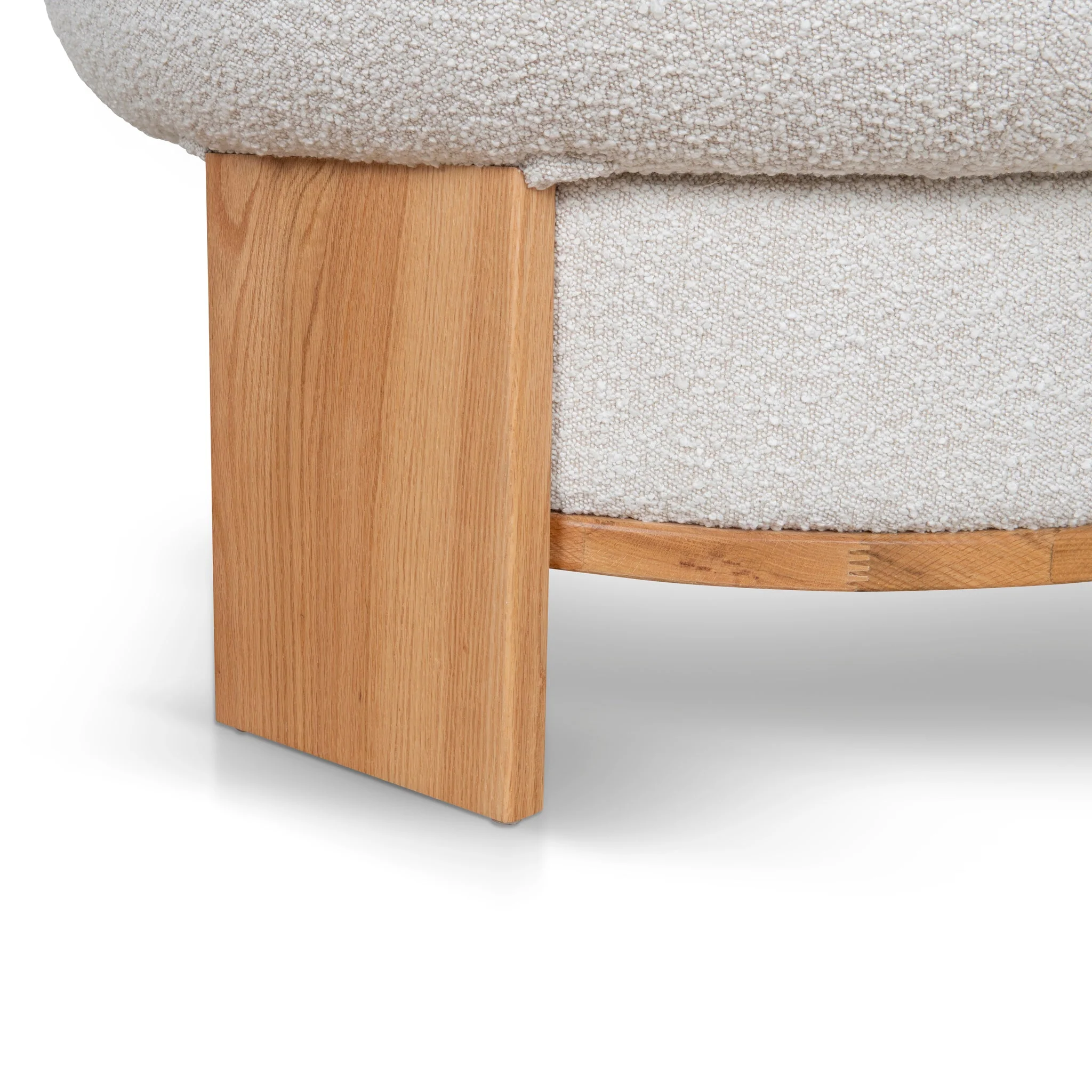 CLC10134-MY Armchair - Off White Boucle - Image 11