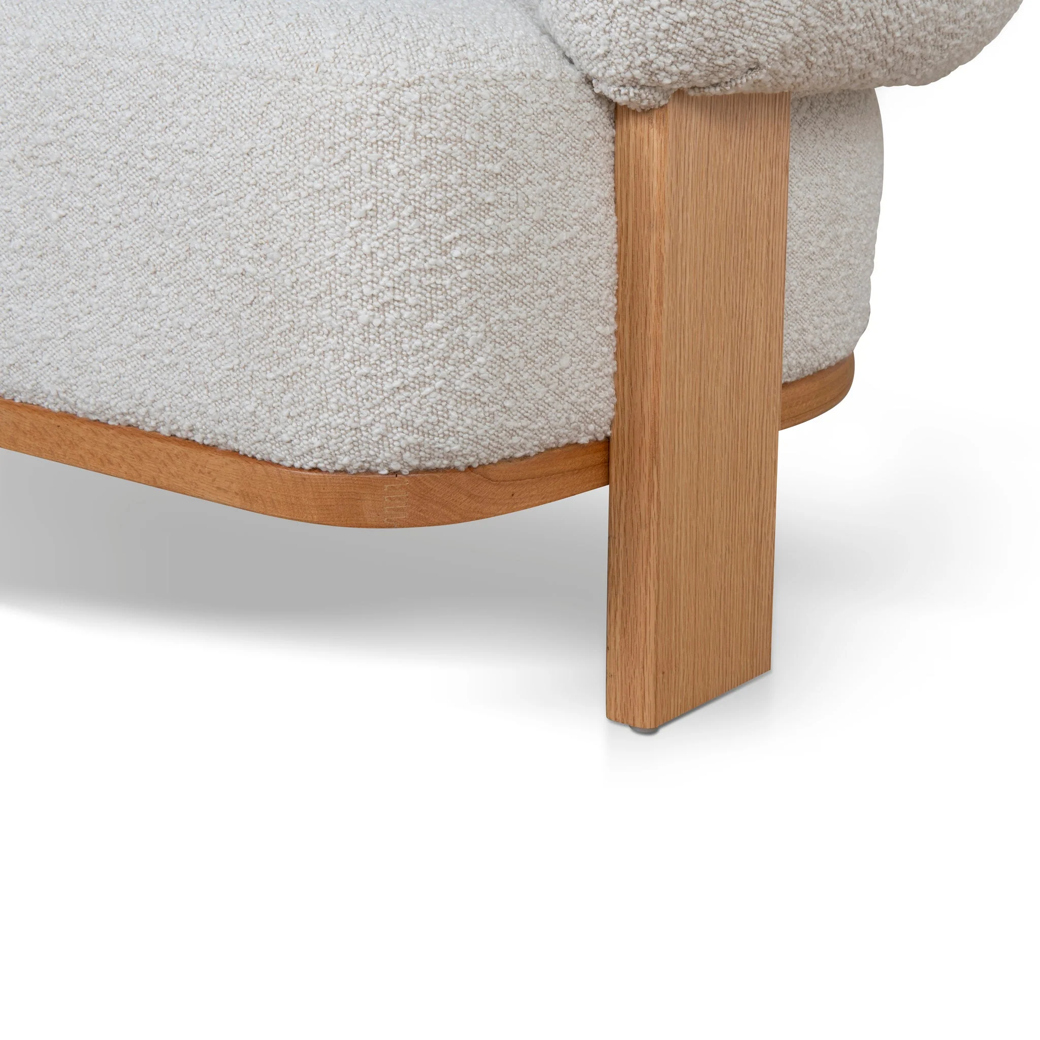 CLC10134-MY Armchair - Off White Boucle - Image 13