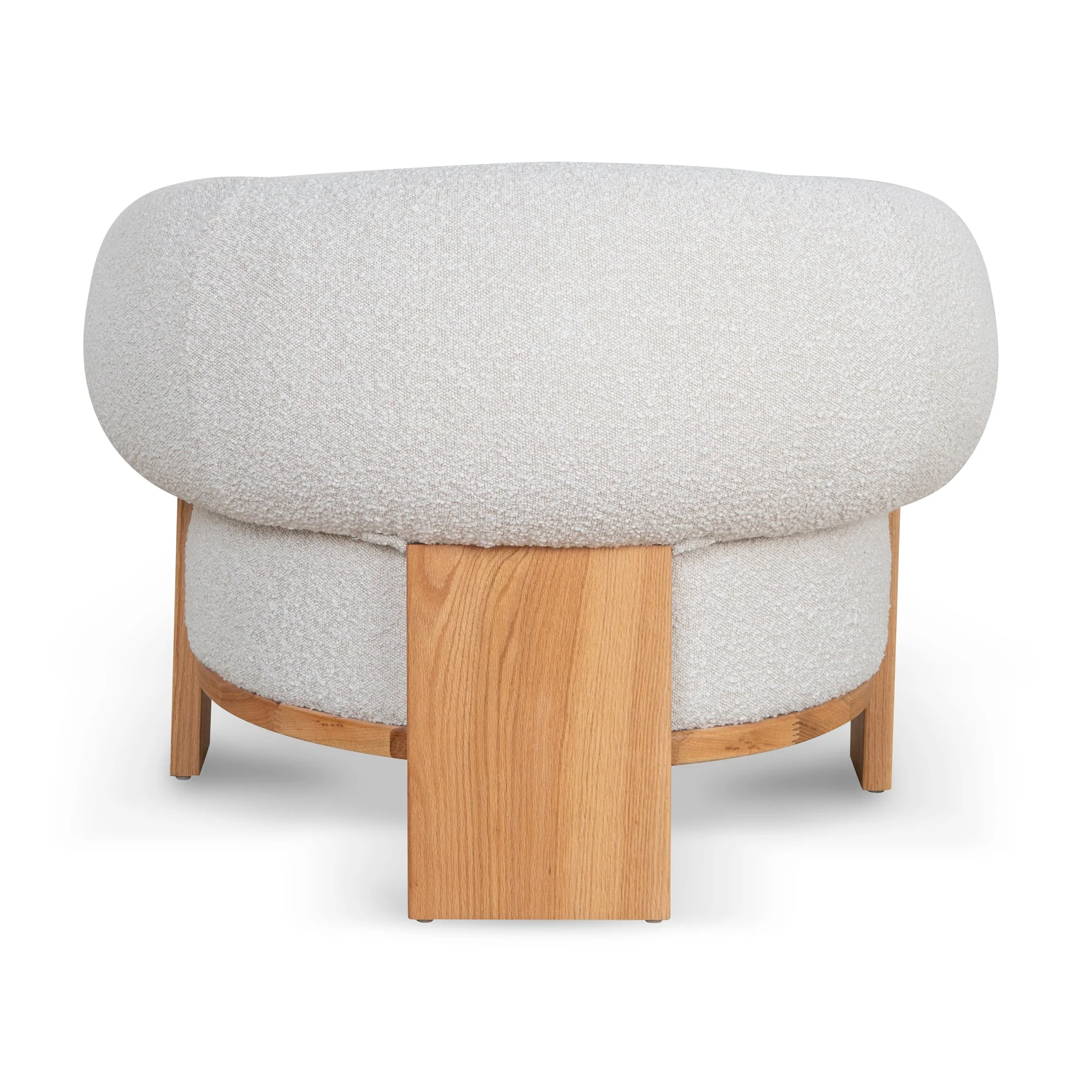 CLC10134-MY Armchair - Off White Boucle - Image 5