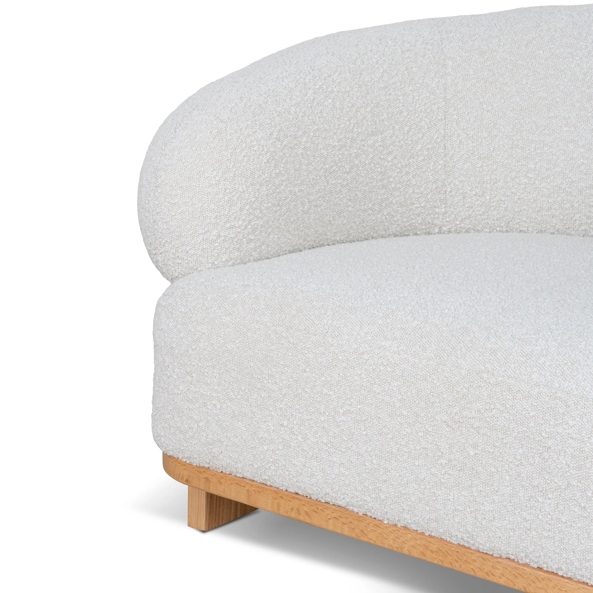 CLC10134-MY Armchair - Off White Boucle - Image 8