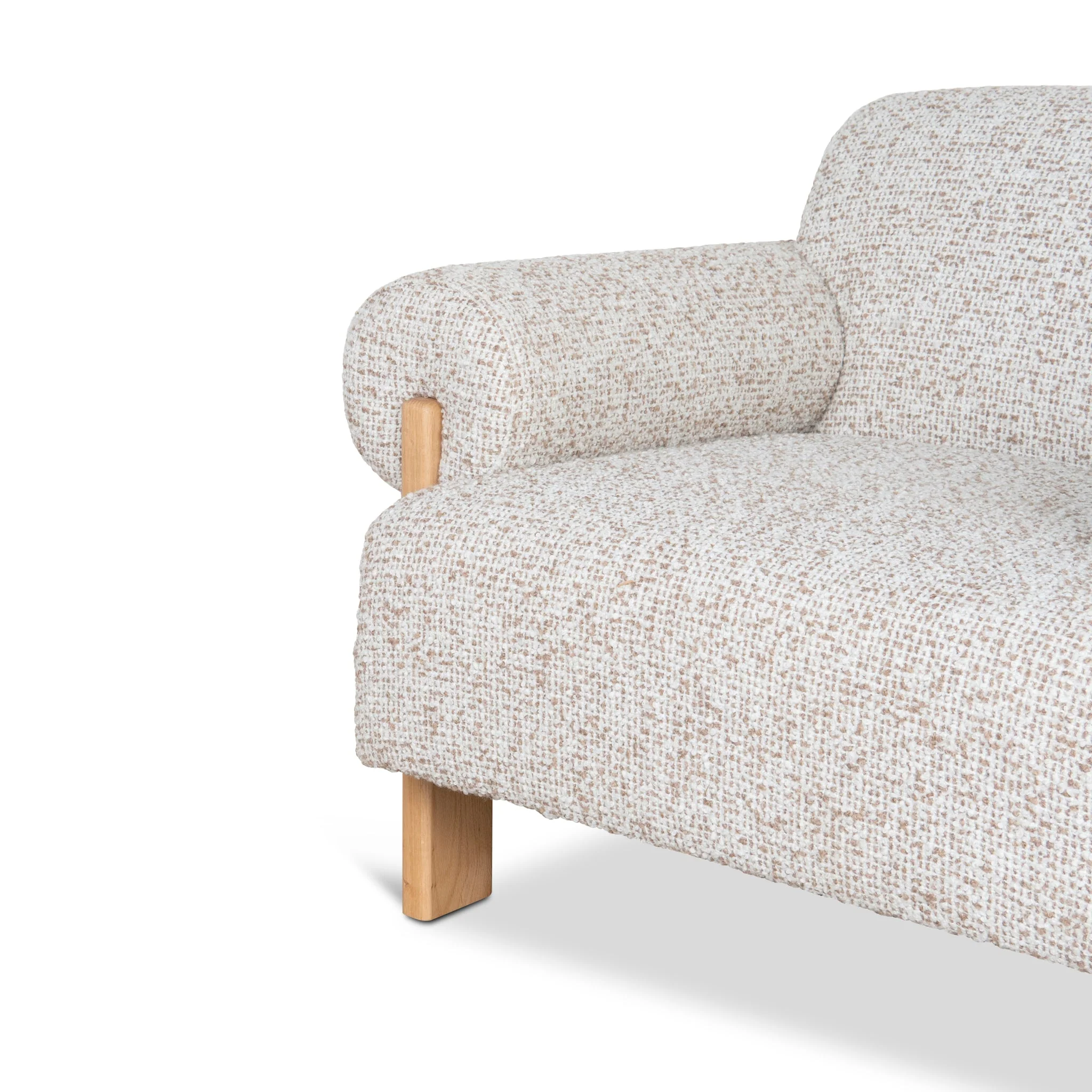 CLC10143-MY Fabric Armchair - Sand Beige - Image 14